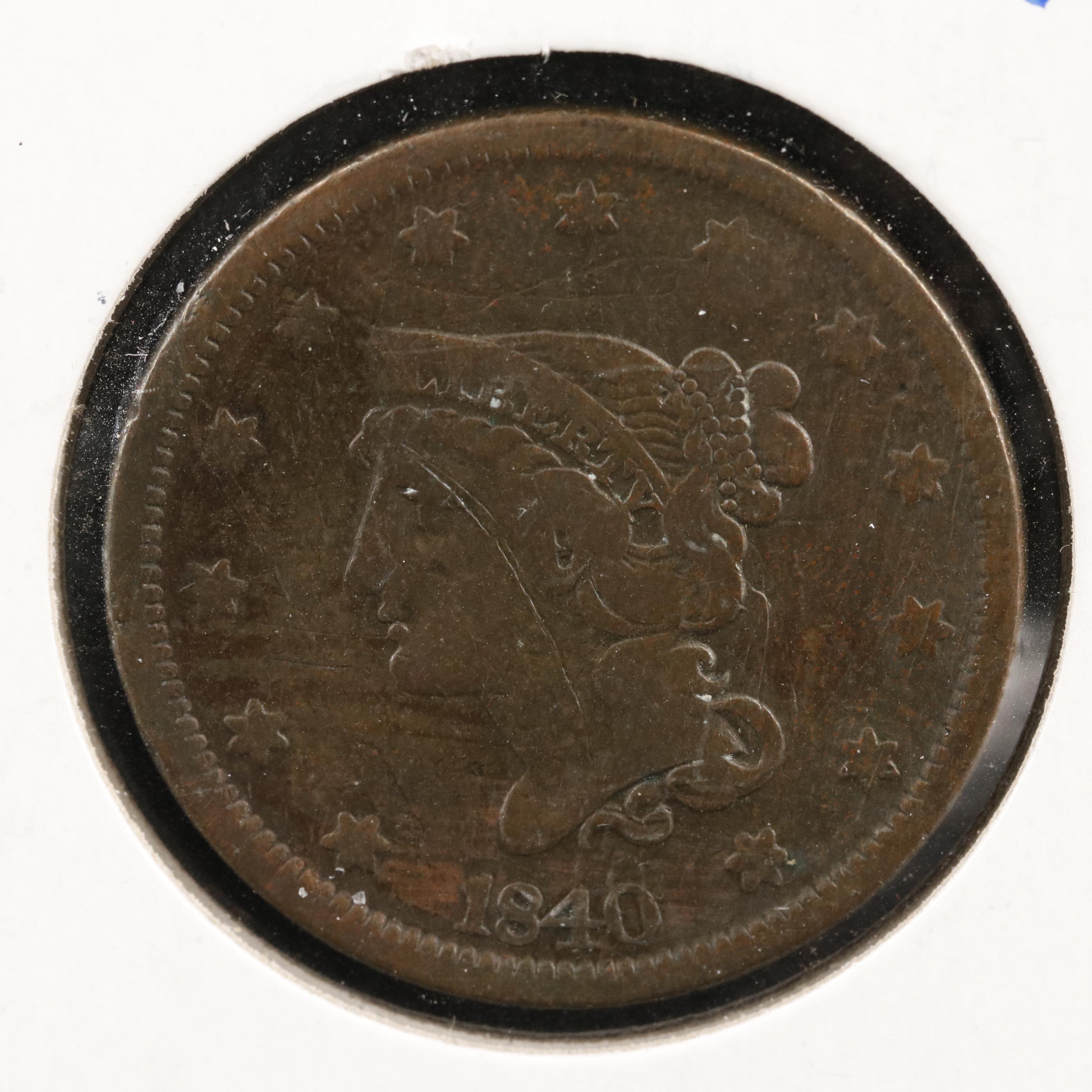 Collection of Seven Different U.S. Type Coins