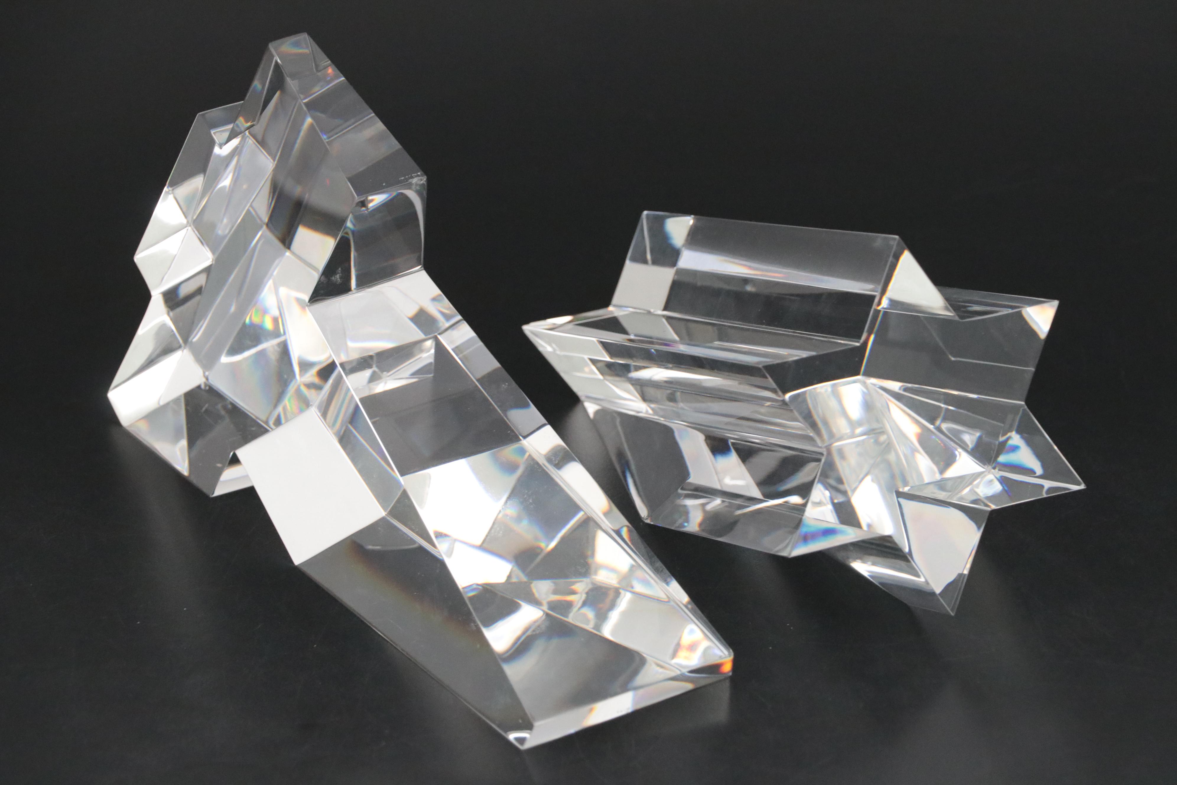 Steuben Art Glass Star and Other Paperweights