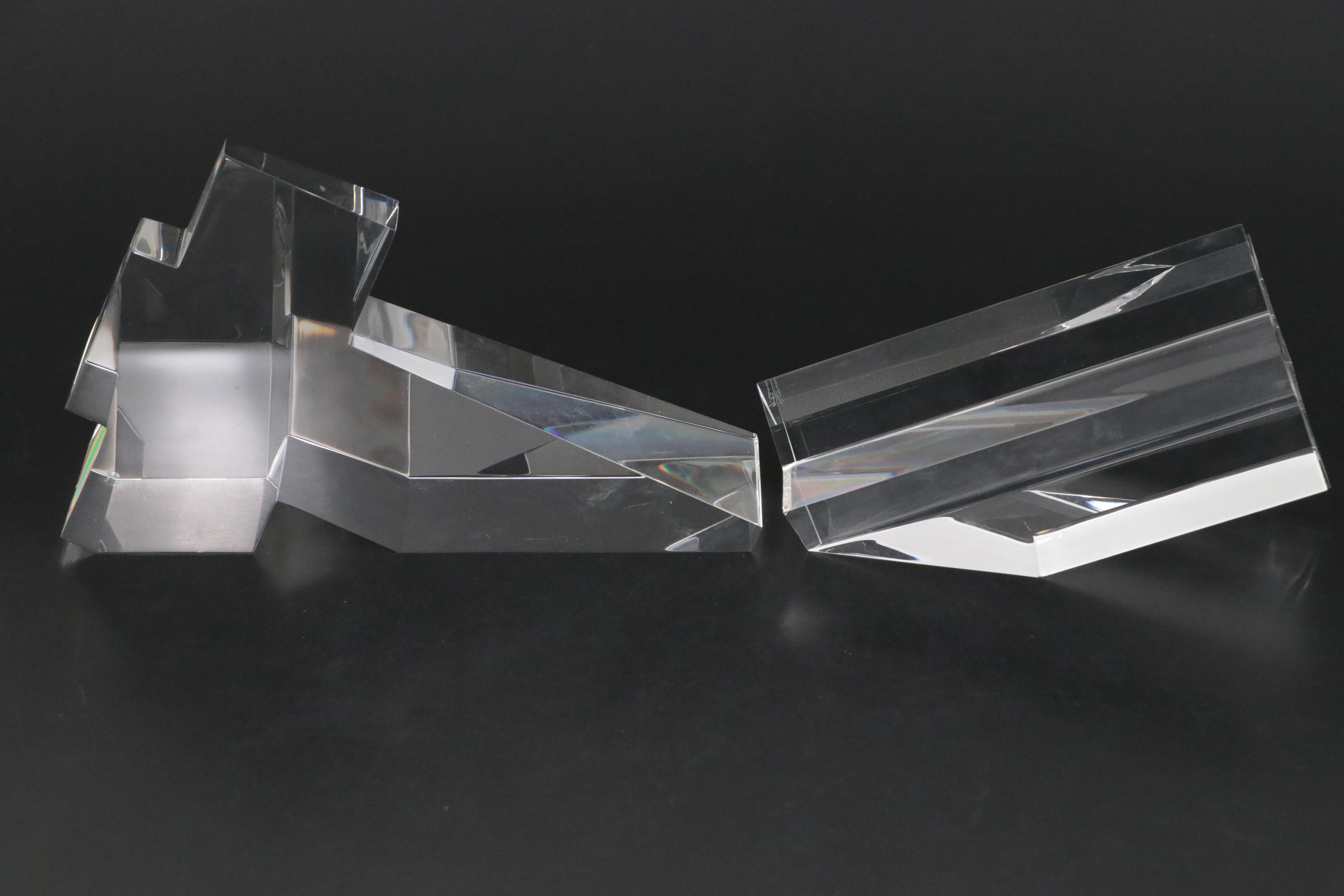 Steuben Art Glass Star and Other Paperweights