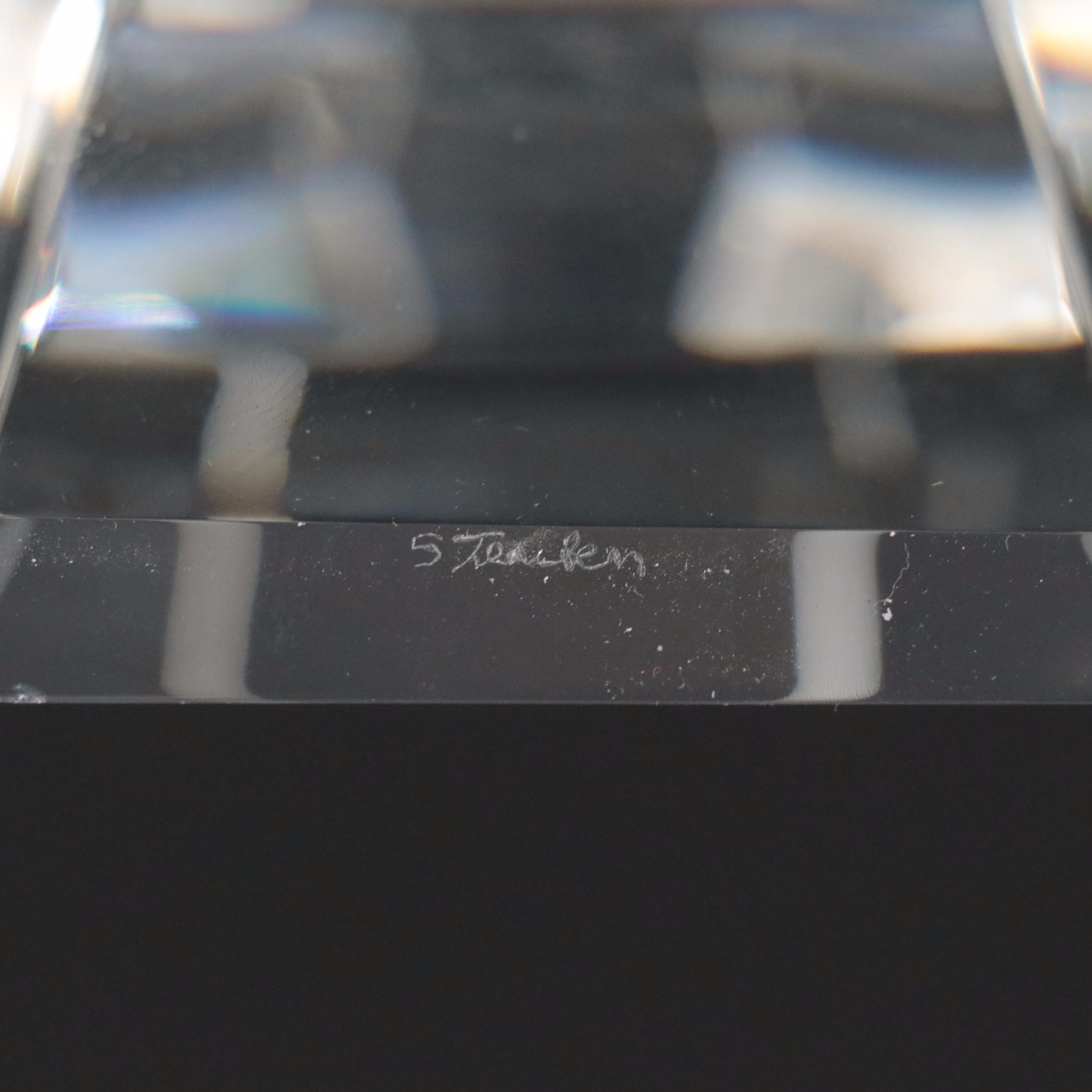 Steuben Art Glass Star and Other Paperweights