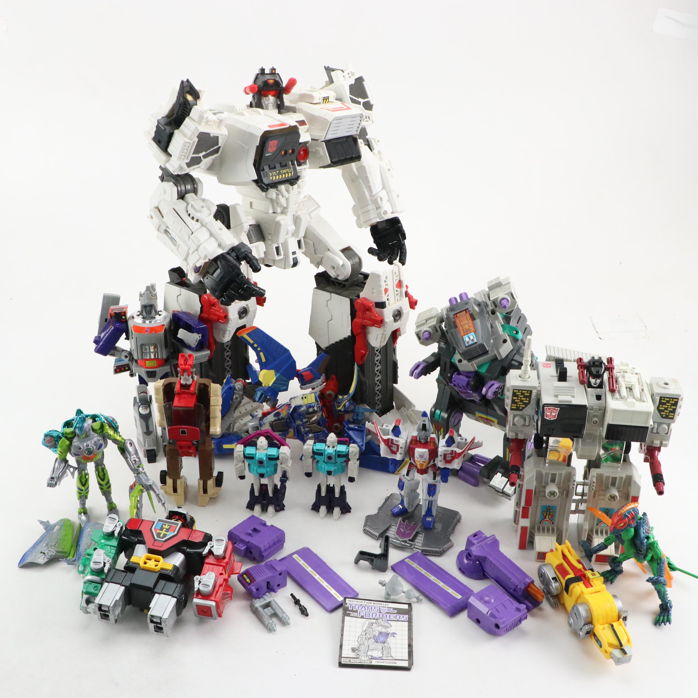 Hasbro "Transformers" Trypticon, Metroplex, and More Action Figures