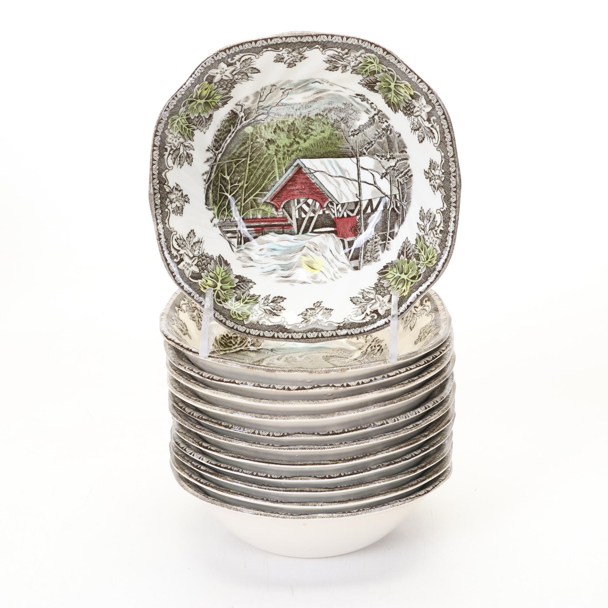 Johnson Bros "The Friendly Village" Dinnerware Set