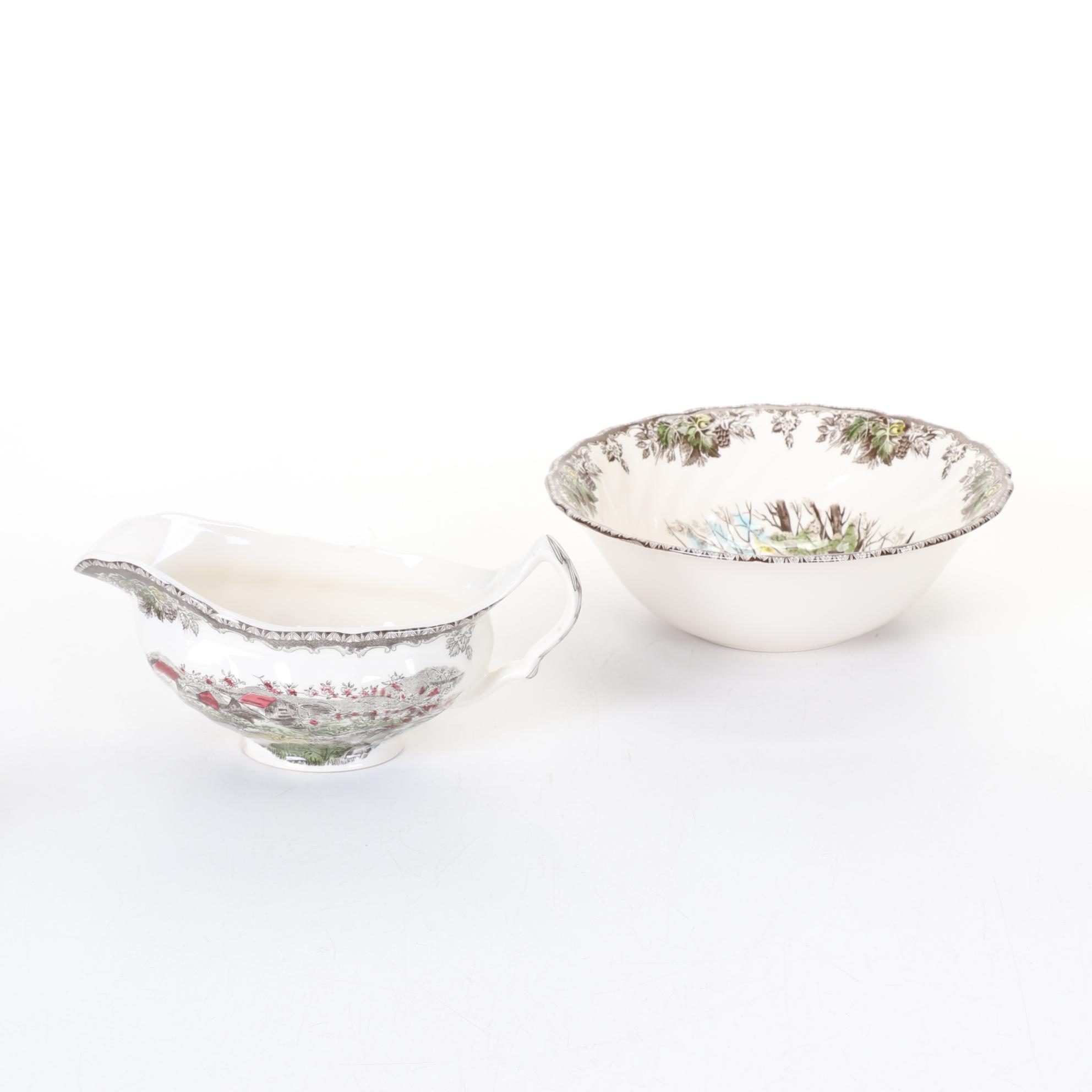 Johnson Bros "The Friendly Village" Dinnerware Set