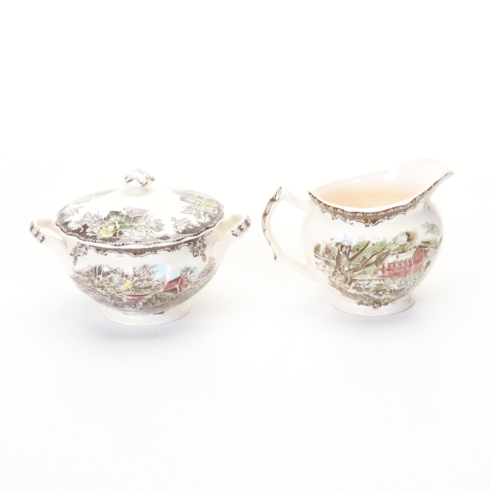 Johnson Bros "The Friendly Village" Dinnerware Set