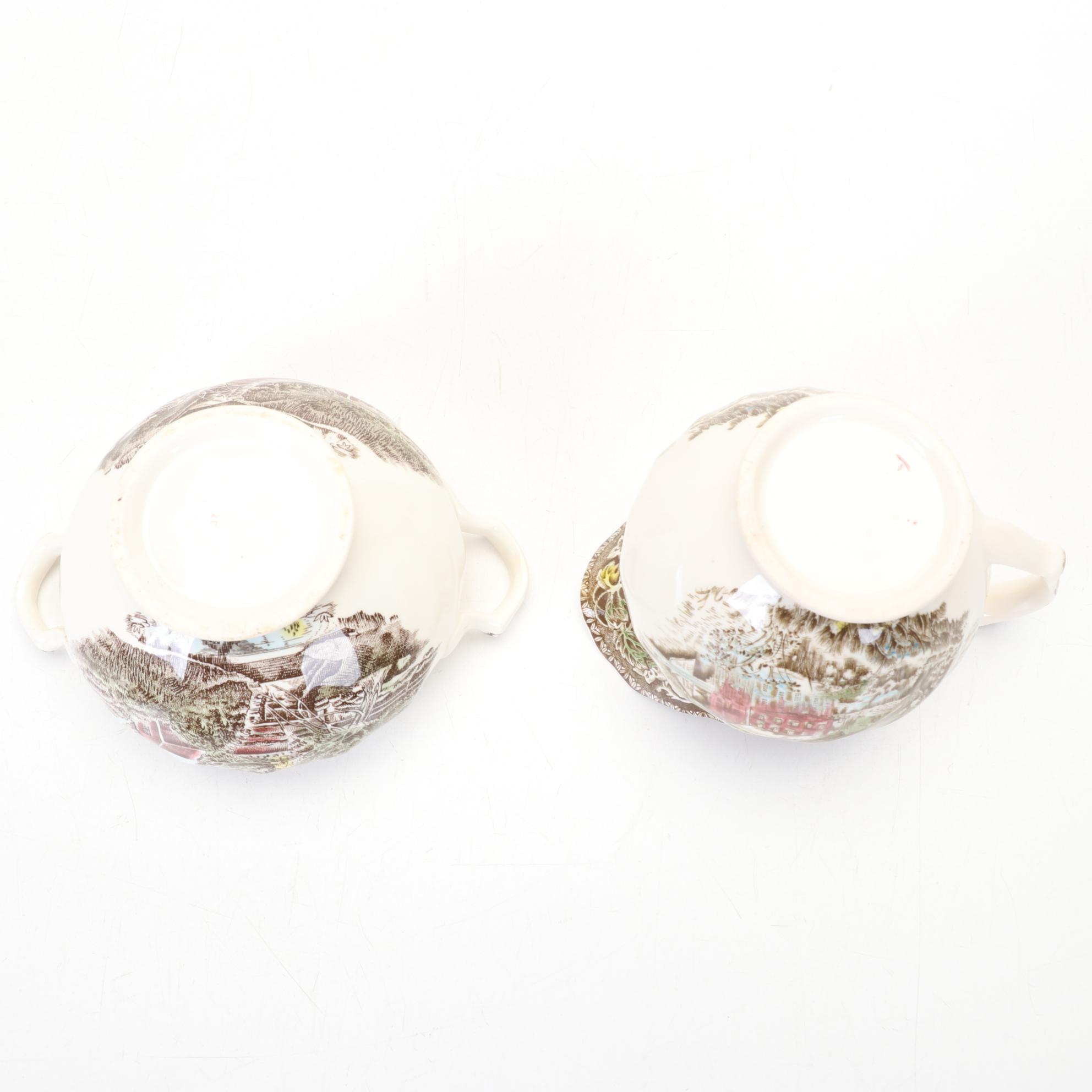 Johnson Bros "The Friendly Village" Dinnerware Set