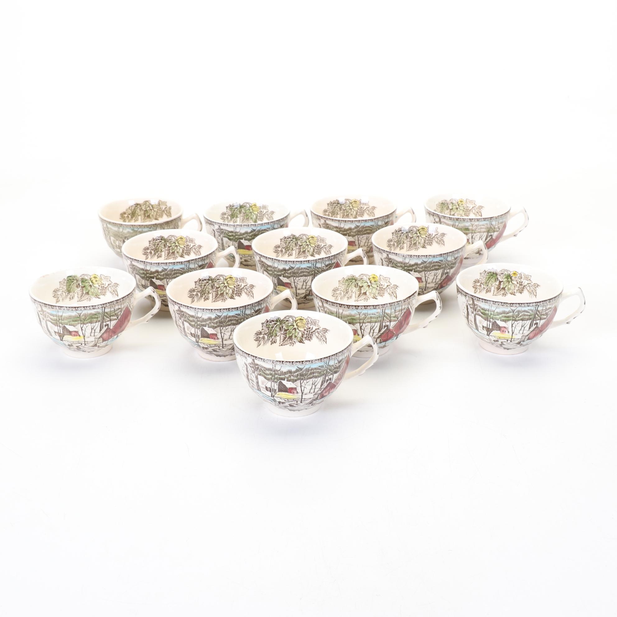 Johnson Bros "The Friendly Village" Dinnerware Set