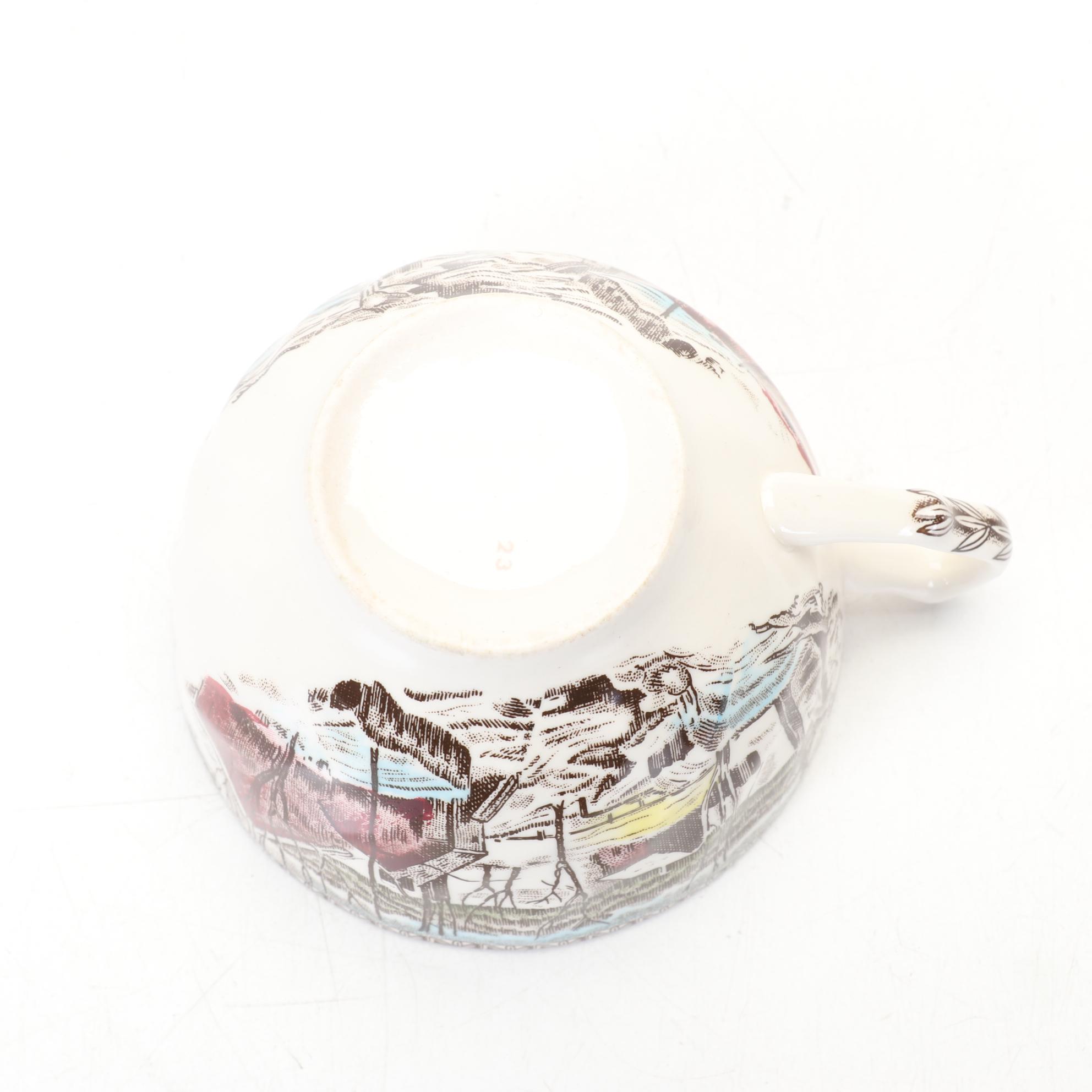 Johnson Bros "The Friendly Village" Dinnerware Set