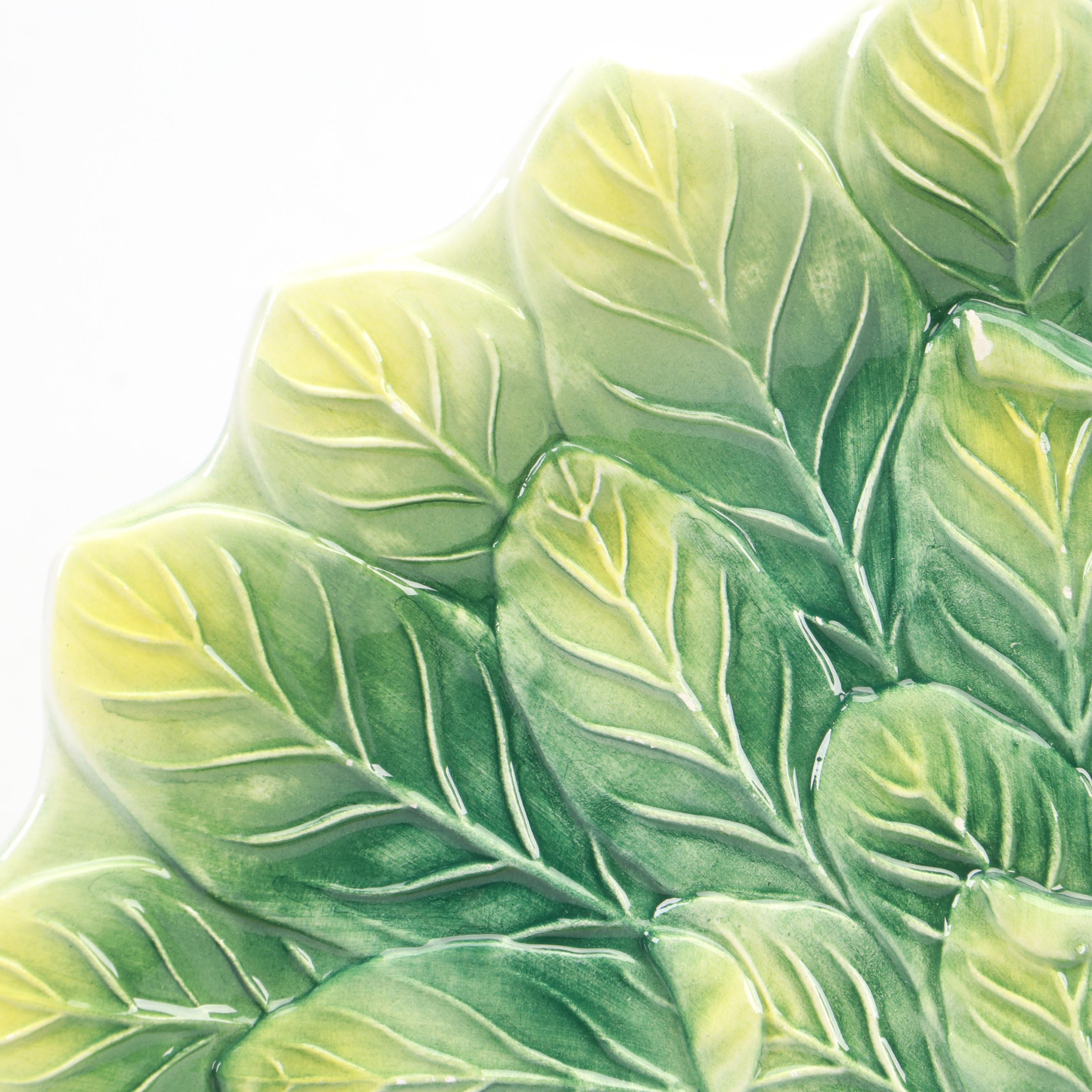 Spanish Goodfriend Majolica Seafood Platter with Other Food Shaped Serveware