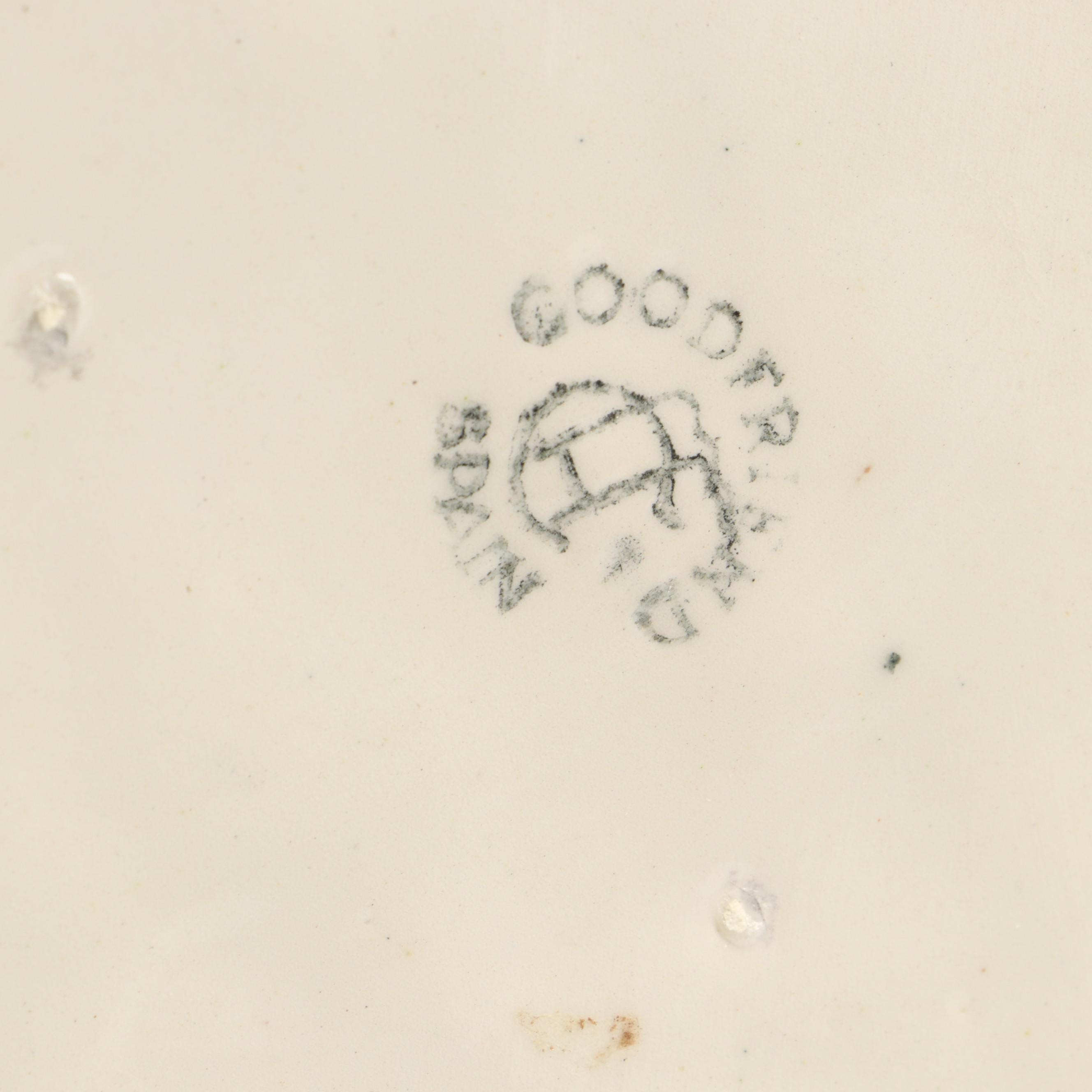 Spanish Goodfriend Majolica Seafood Platter with Other Food Shaped Serveware