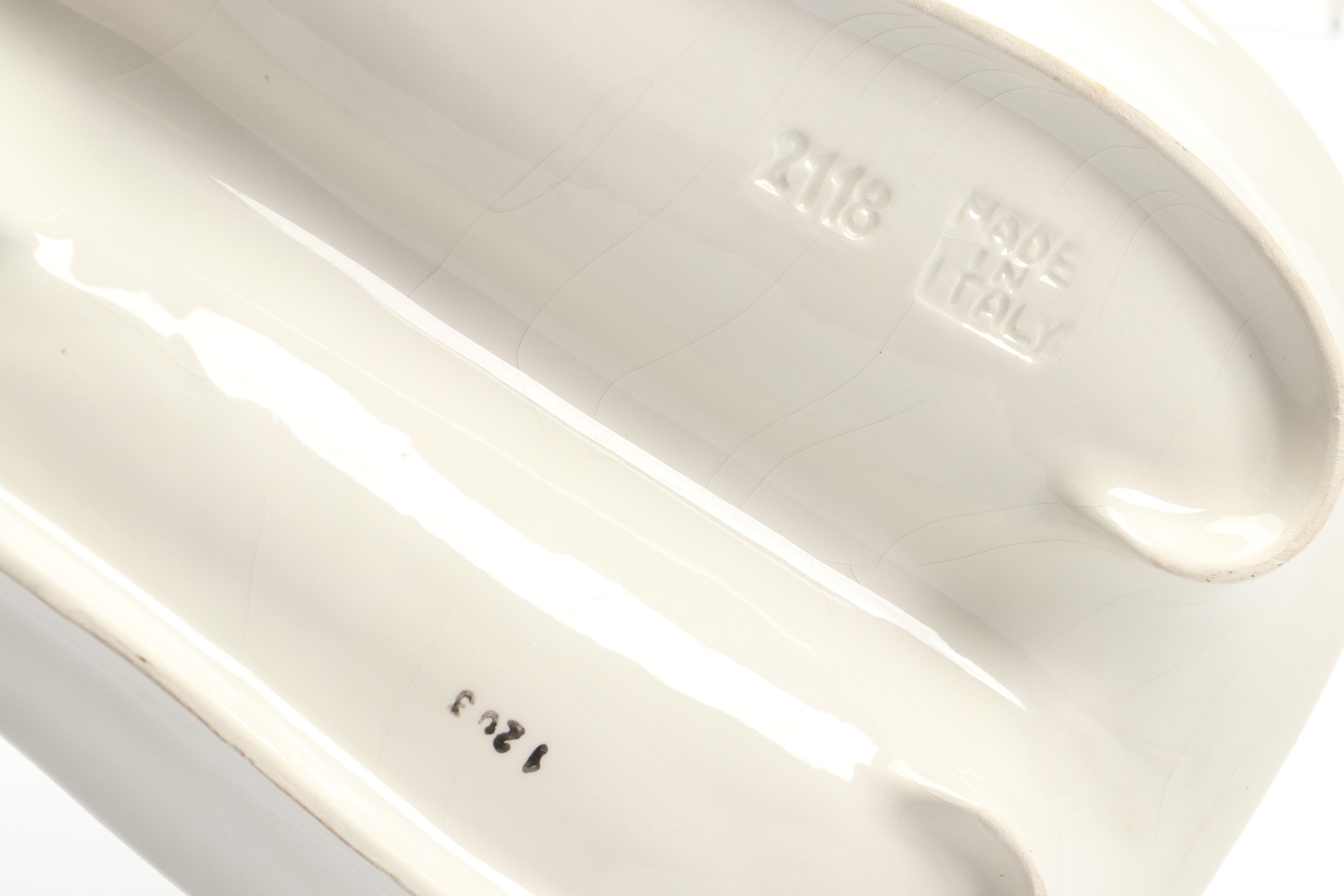 Spanish Goodfriend Majolica Seafood Platter with Other Food Shaped Serveware