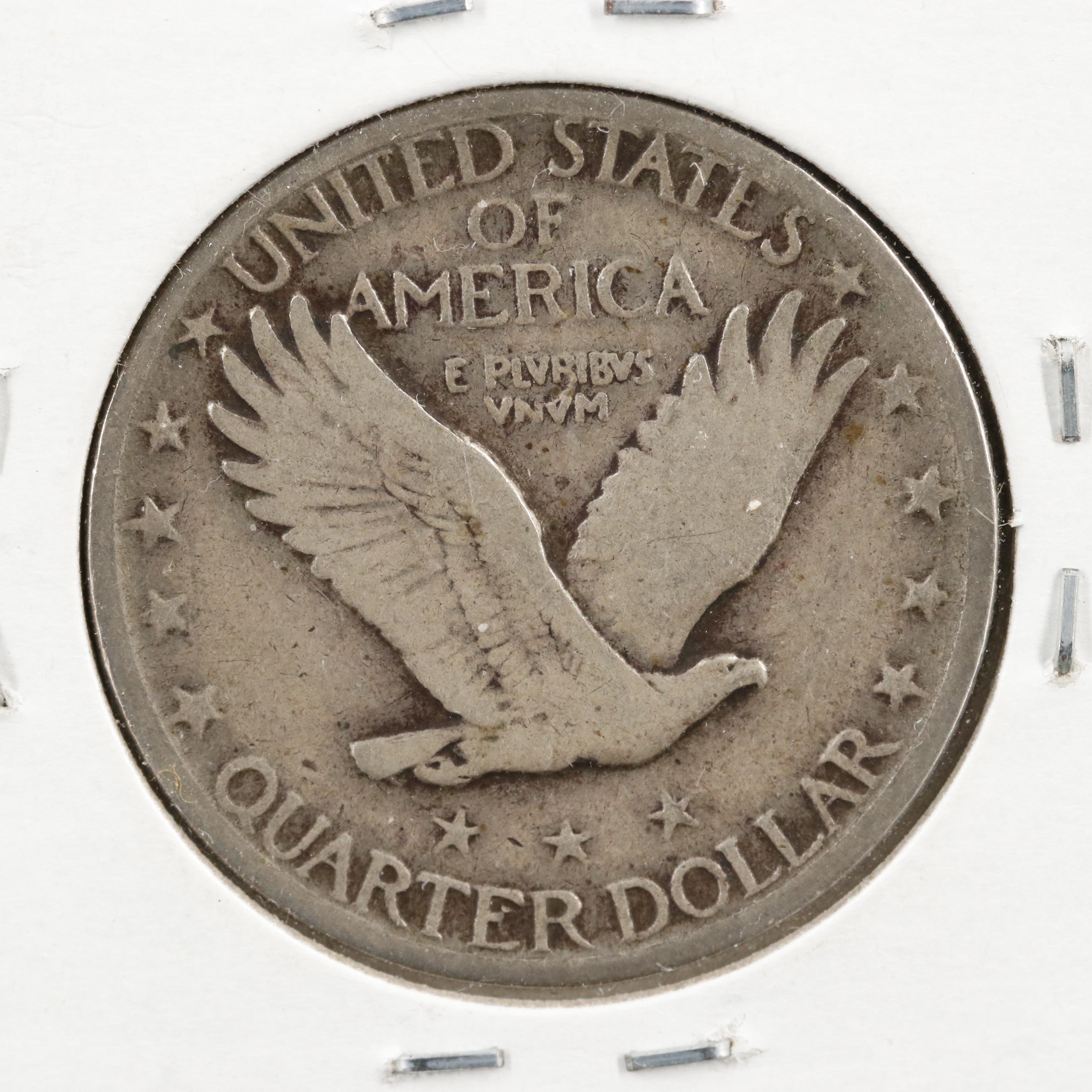 Collection of Fifteen Different Standing Liberty Quarters 1925-1930 Complete