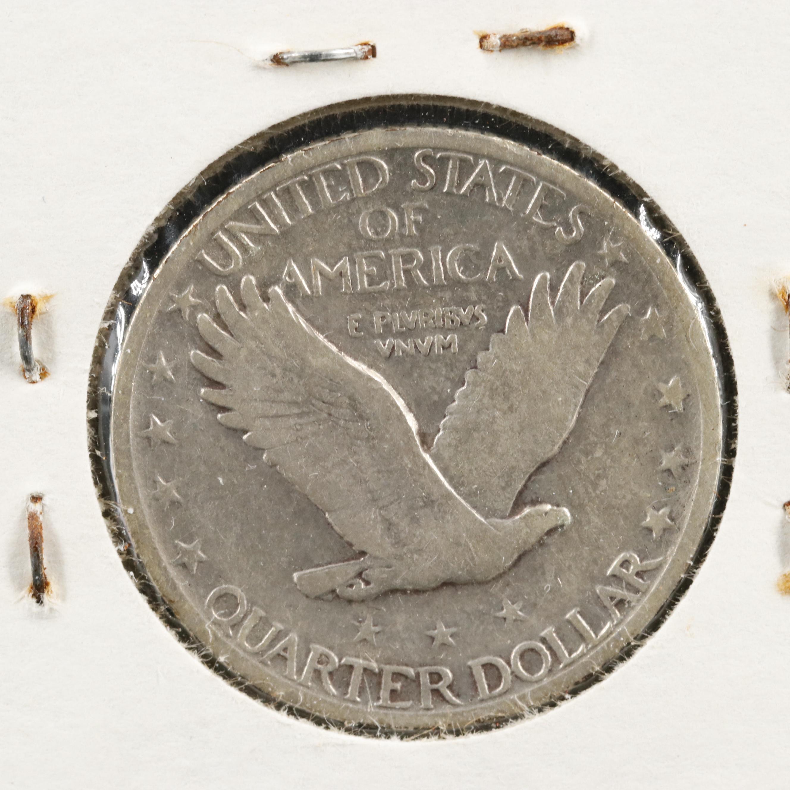 Collection of Fifteen Different Standing Liberty Quarters 1925-1930 Complete