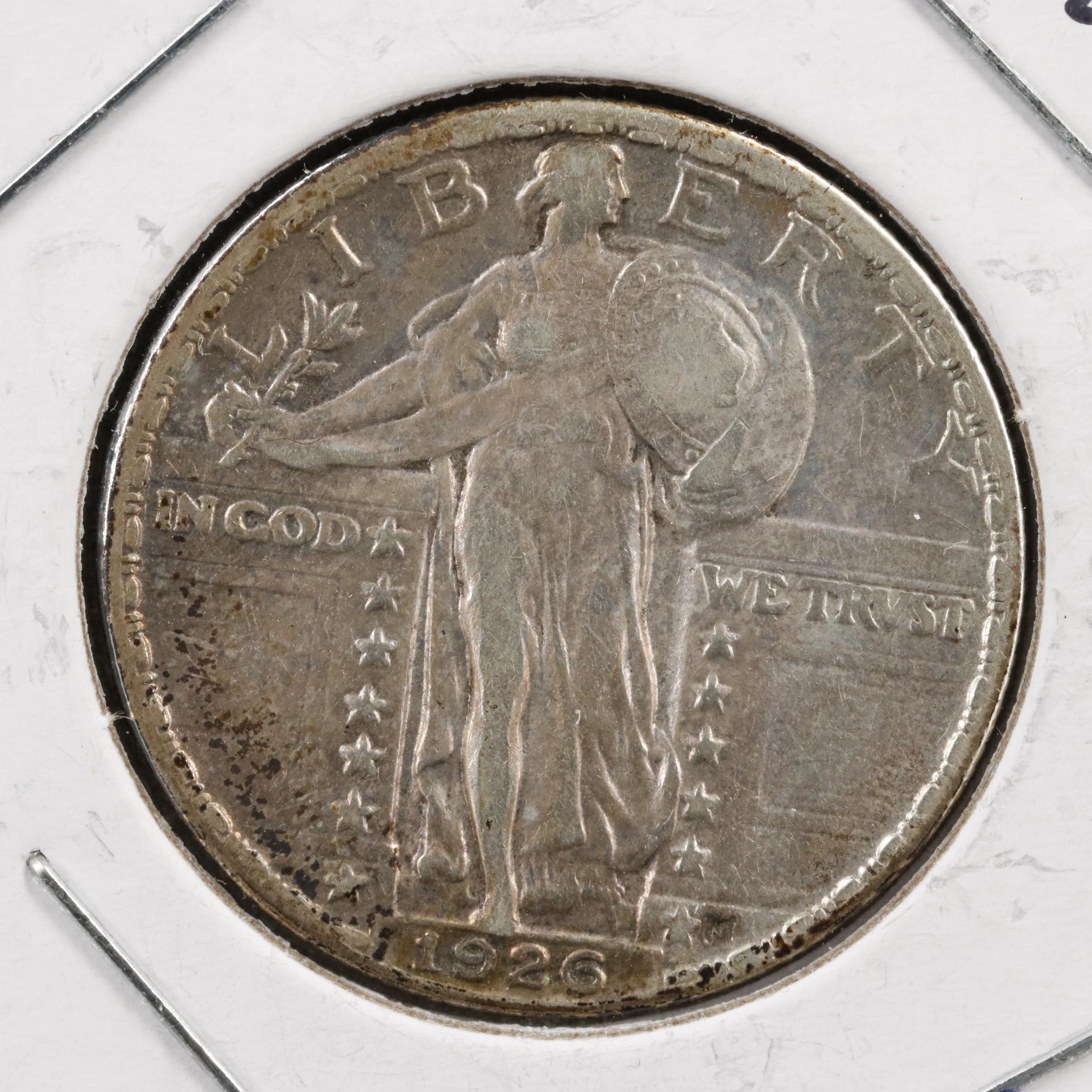 Collection of Fifteen Different Standing Liberty Quarters 1925-1930 Complete