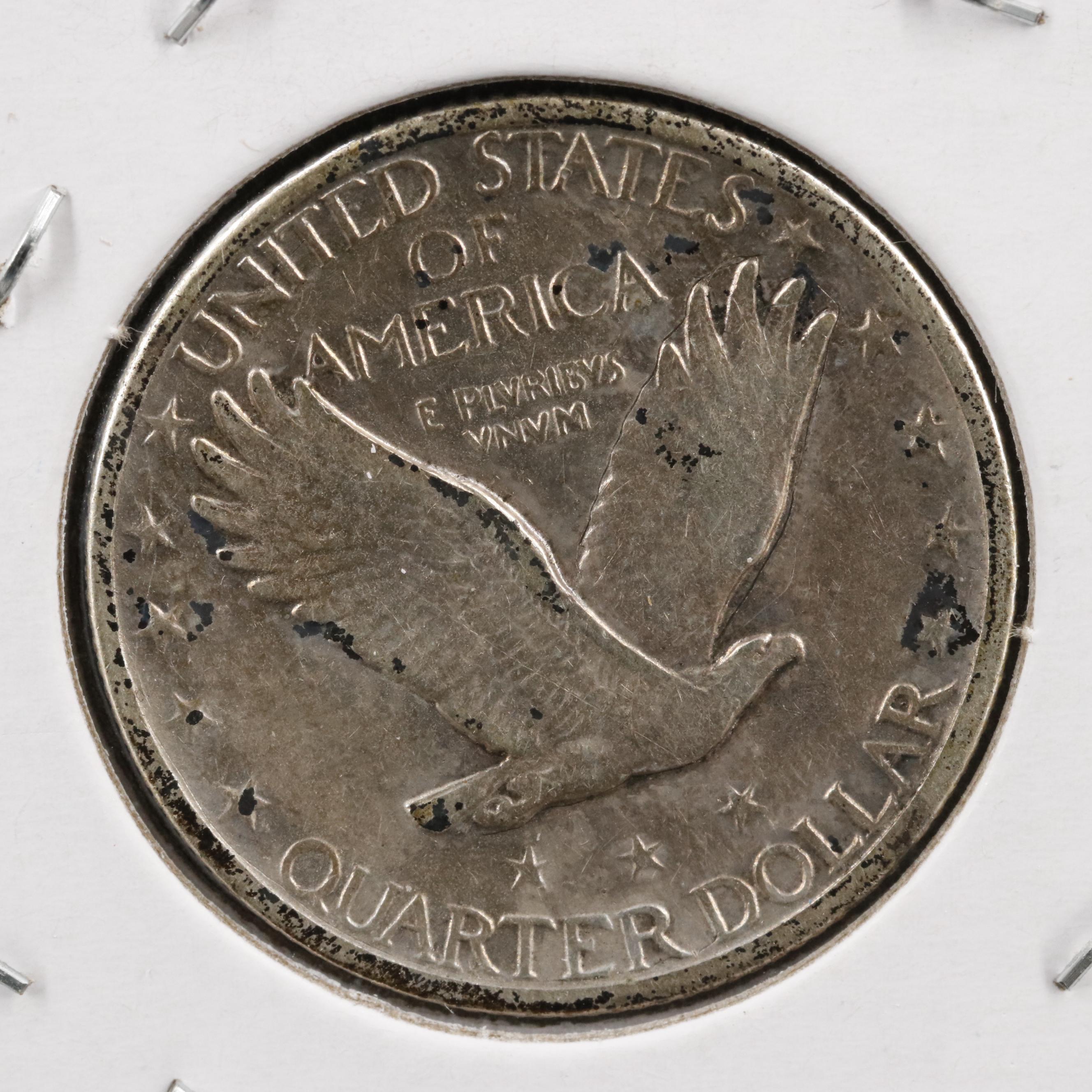 Collection of Fifteen Different Standing Liberty Quarters 1925-1930 Complete