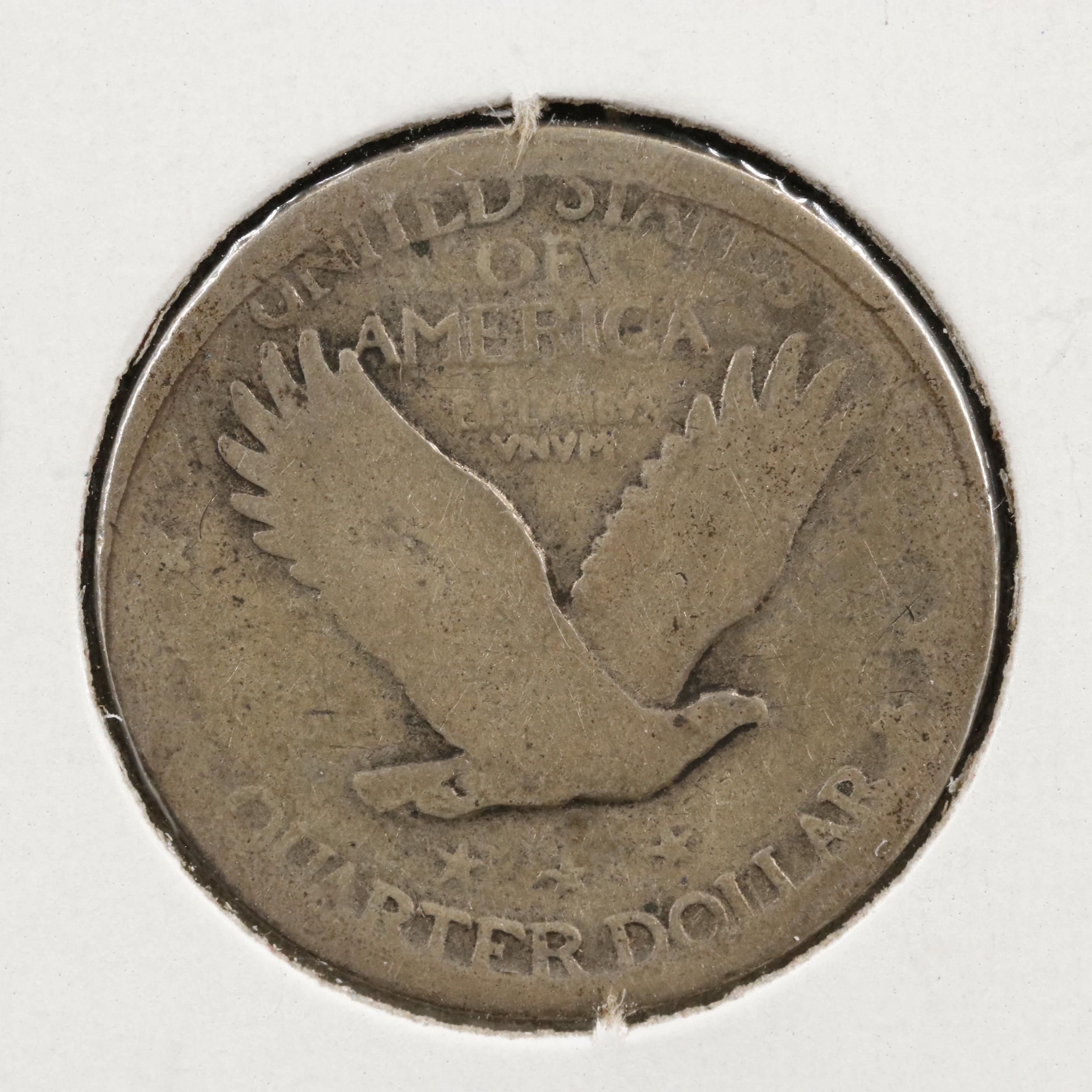 Collection of Fifteen Different Standing Liberty Quarters 1925-1930 Complete