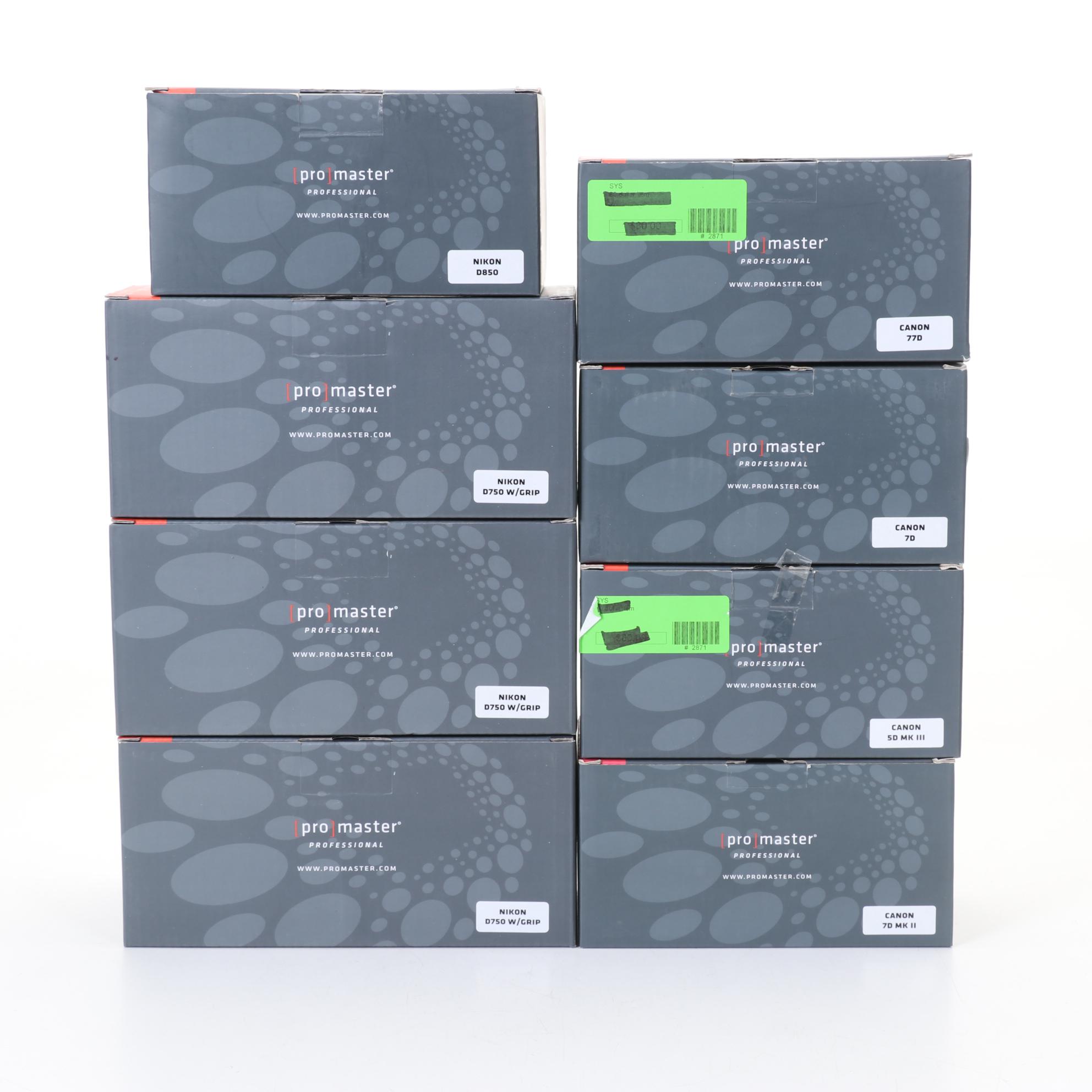 ProMaster L Brackets for Nikon and Canon Cameras