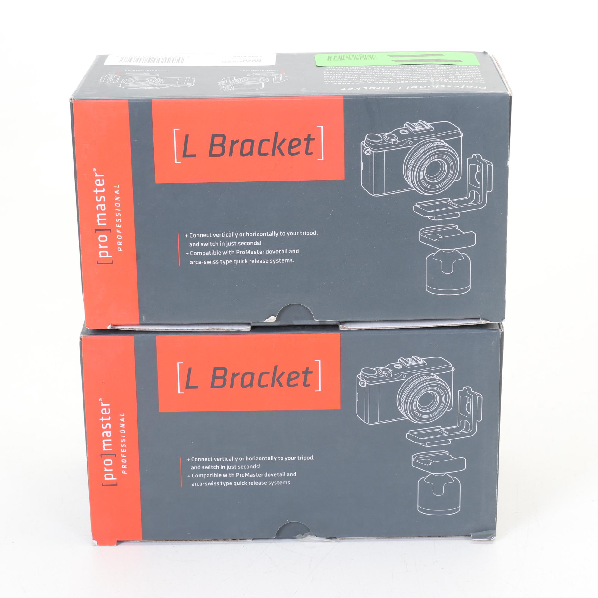 ProMaster L Brackets for Nikon and Canon Cameras
