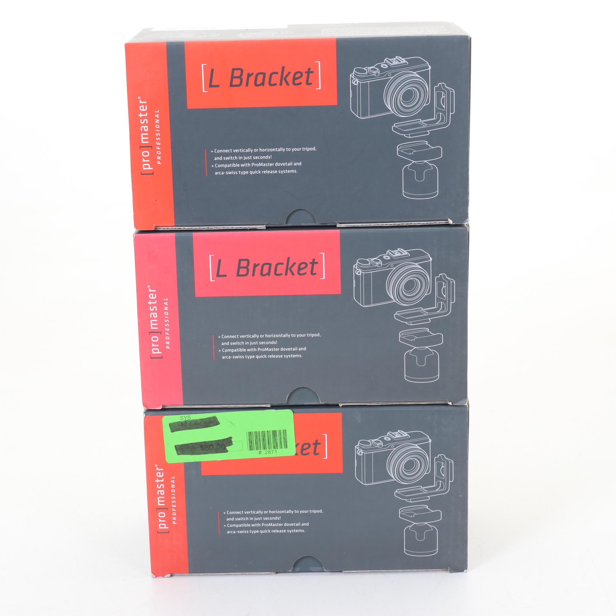 ProMaster L Brackets for Nikon and Canon Cameras