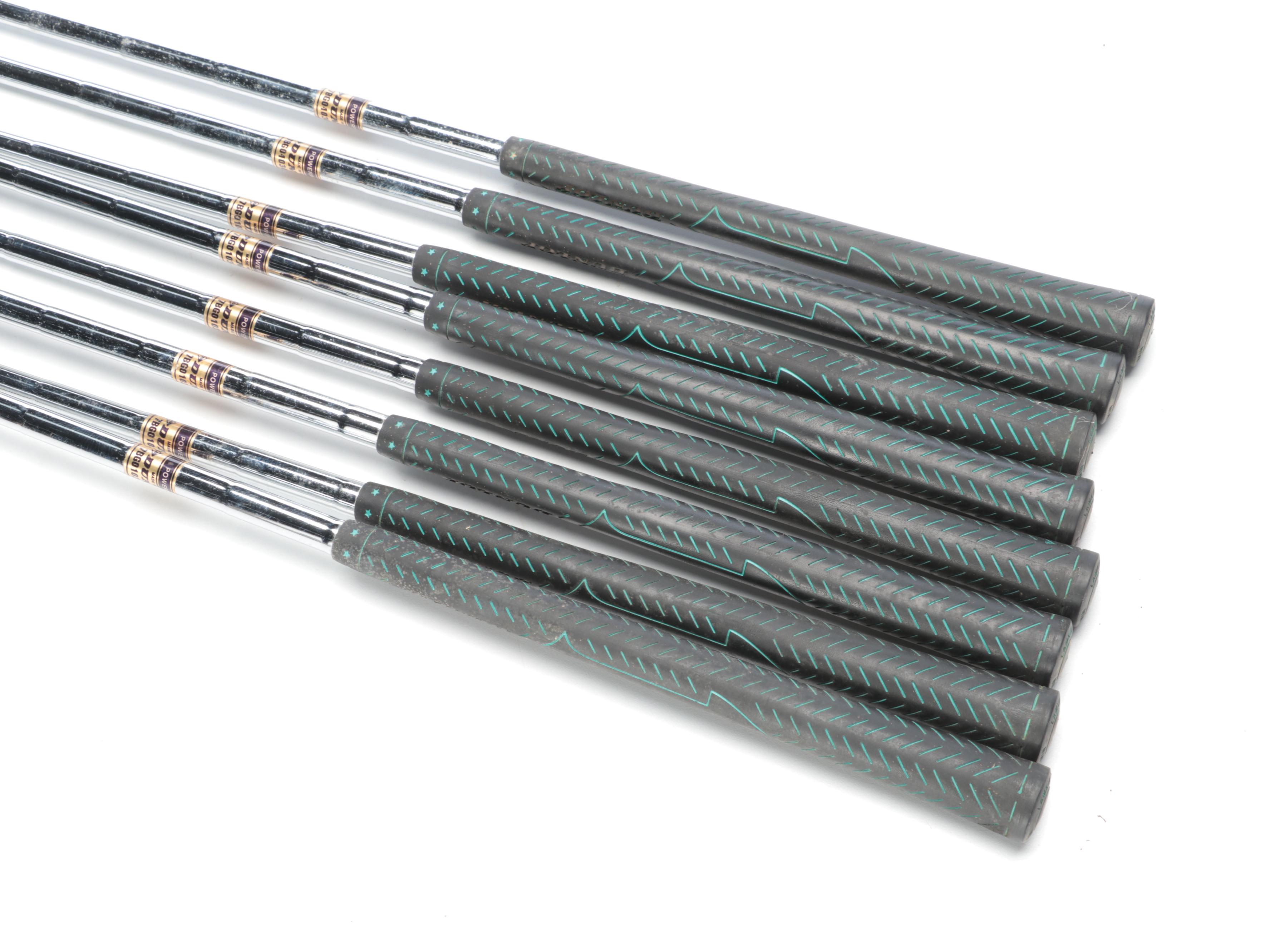 Orbit Golf Bag With Dunlop Max Golf Clubs, Drivers and Big Mo Titanium Driver