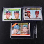 Don Sutton, Phil Niekro, and Fergie Jenkins Topps Rookie Cards, 1960s