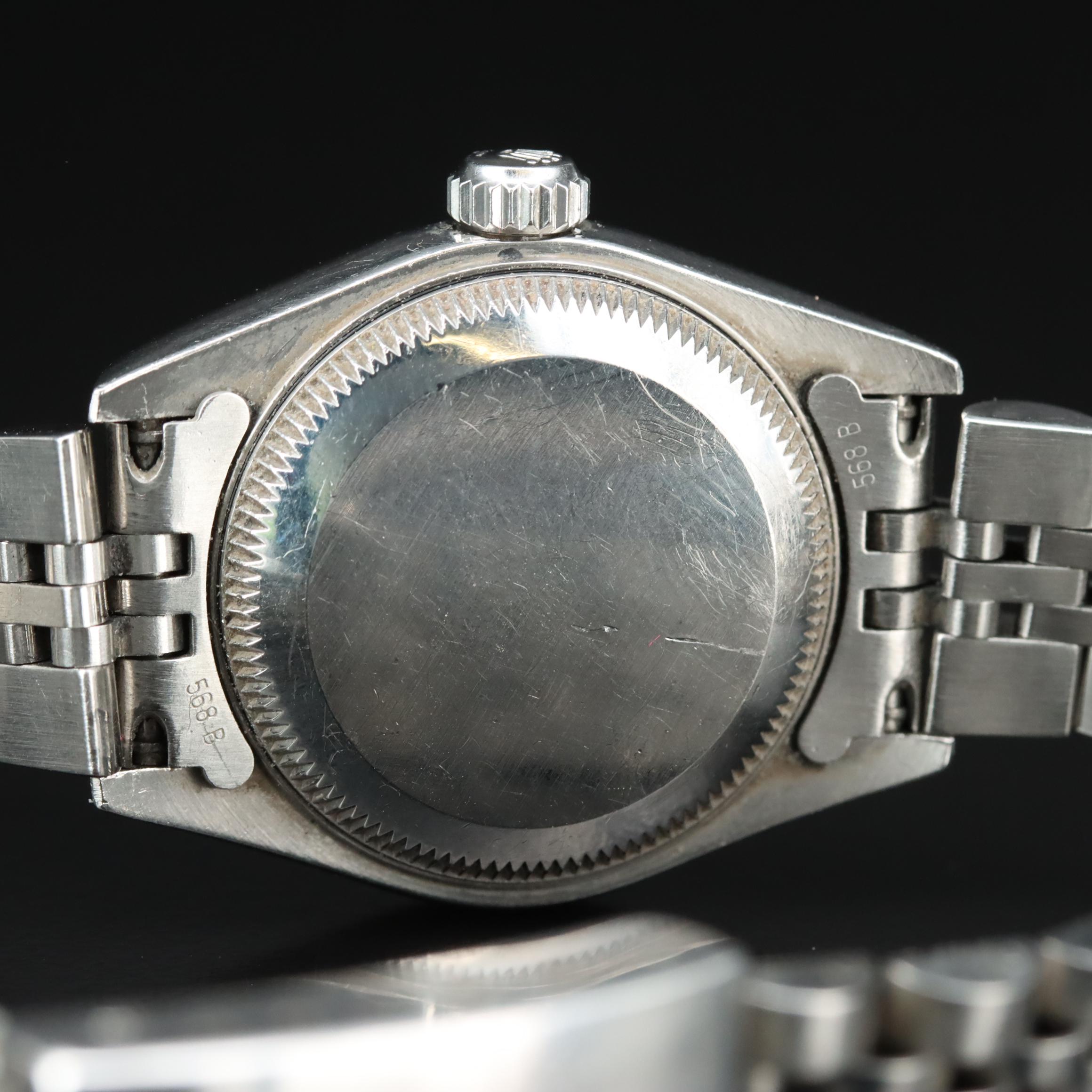 2002 Rolex Factory Diamond Jubilee Dial, 18K and Steel Datejust Watch