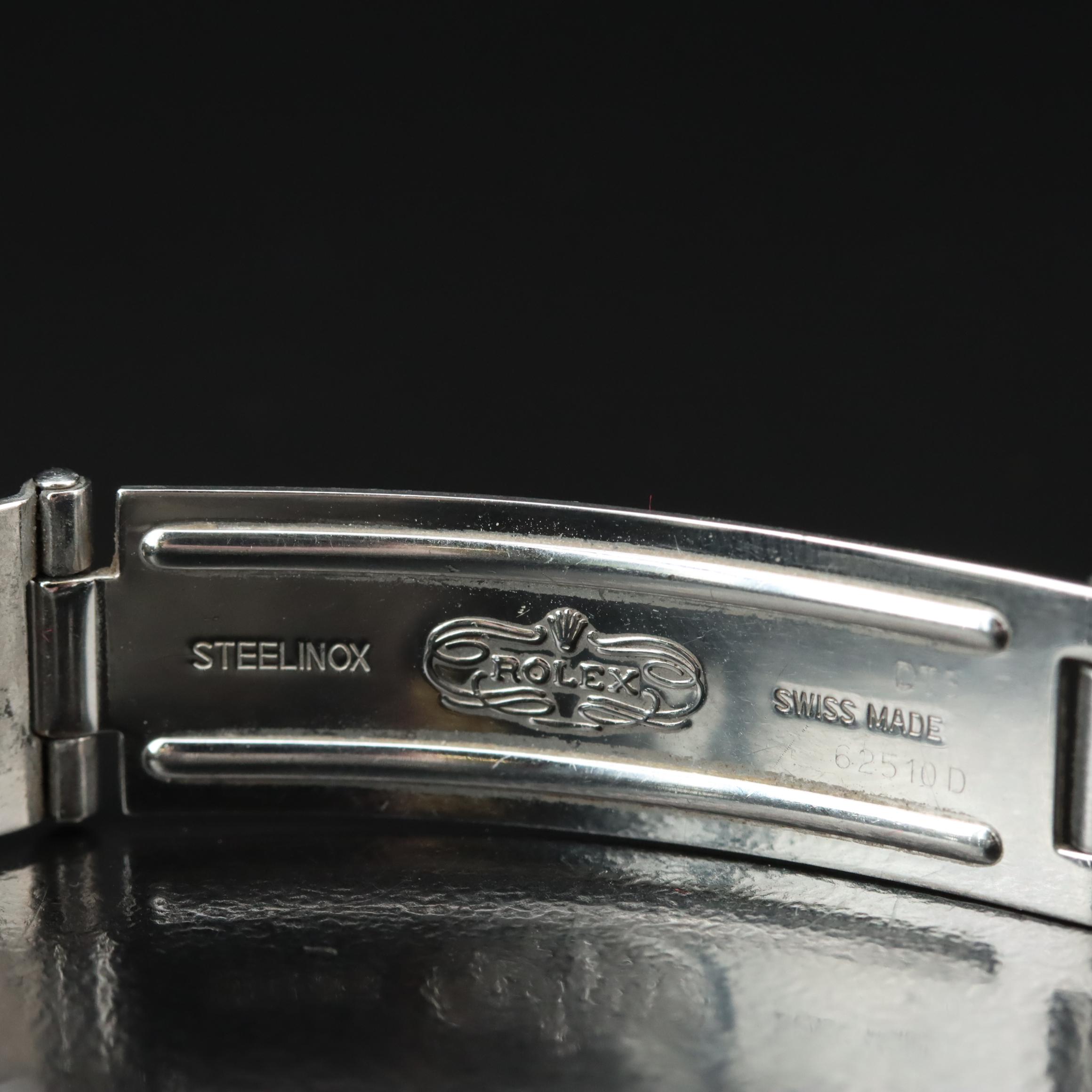 2002 Rolex Factory Diamond Jubilee Dial, 18K and Steel Datejust Watch