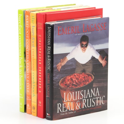 Signed First Edition "Louisiana Real and Rustic" and More Cookbooks
