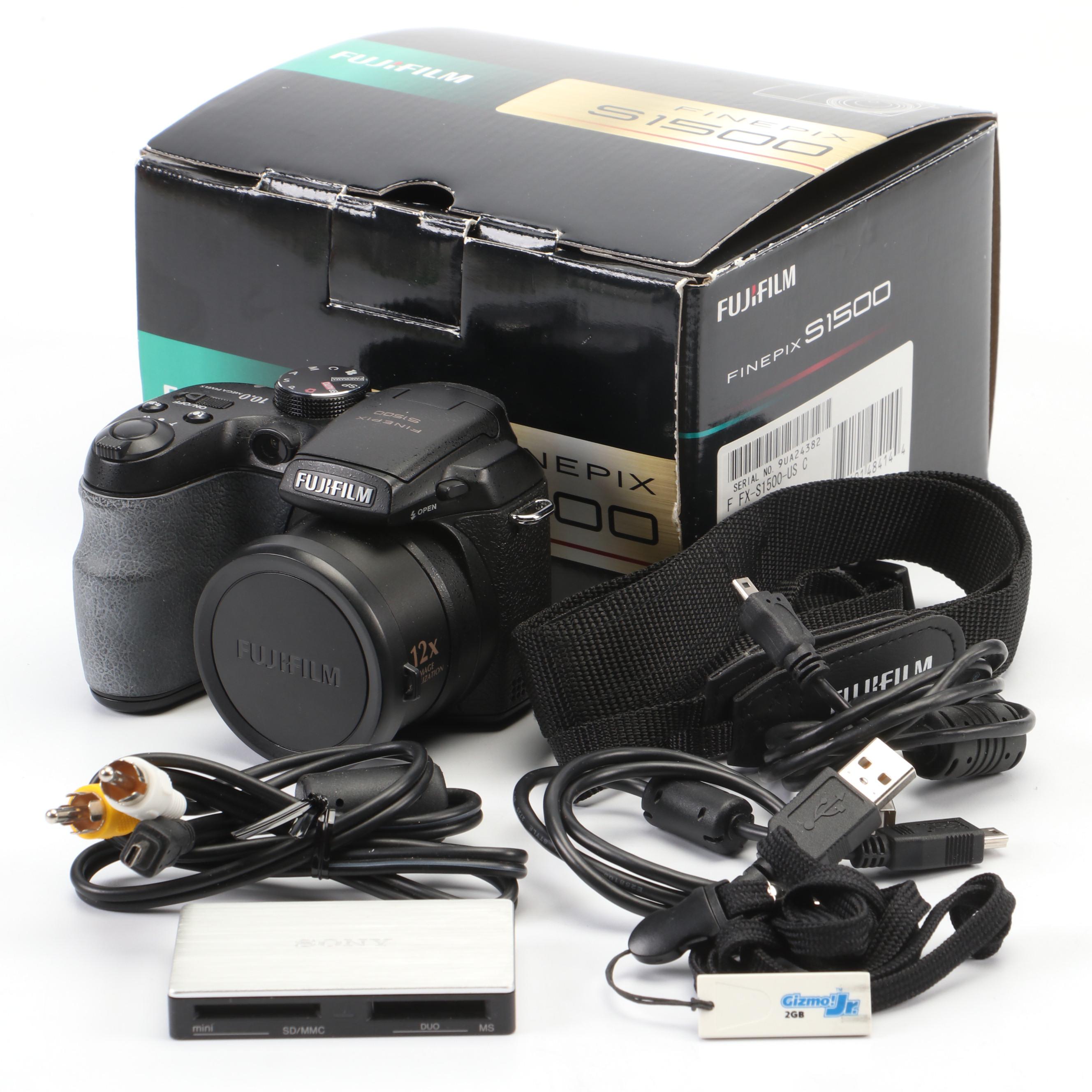 Fujifilm Finepix S1500 Digital Camera, 21st C.