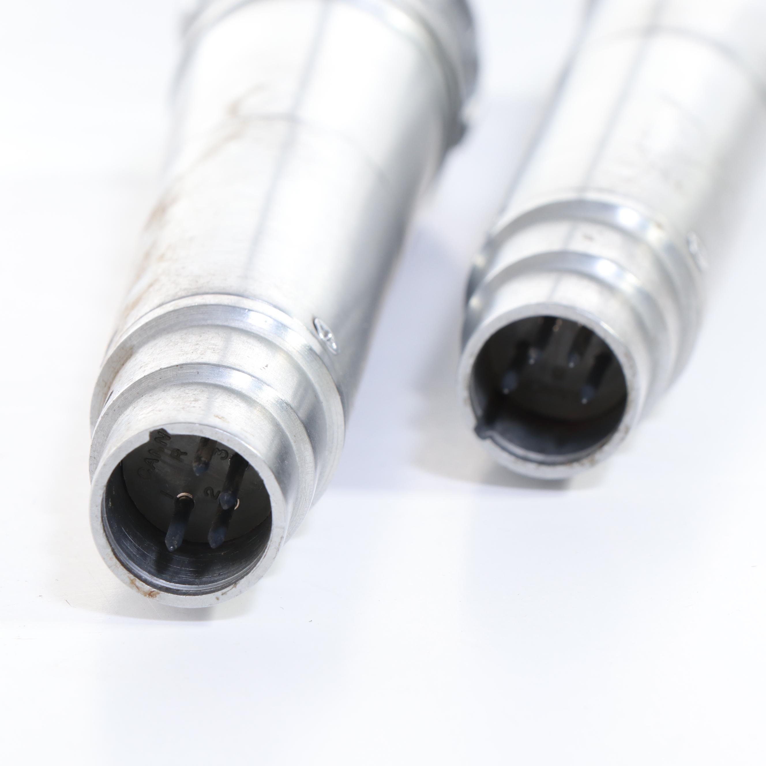 The Turner Co. Dynamic Cardioid 500 Microphones with Atlas Sound Stands