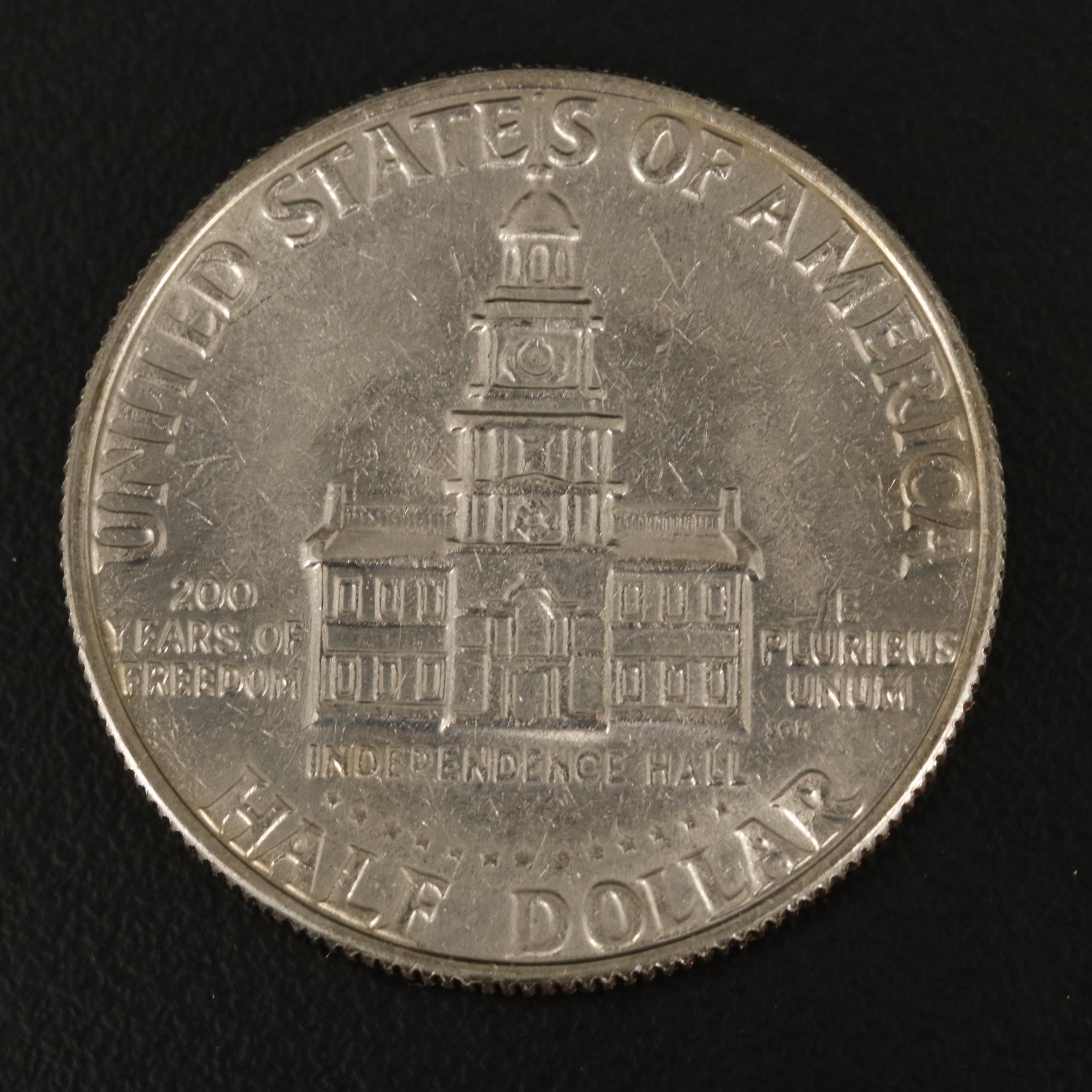 Eighty Uncirculated Bicentennial Kennedy Half Dollars