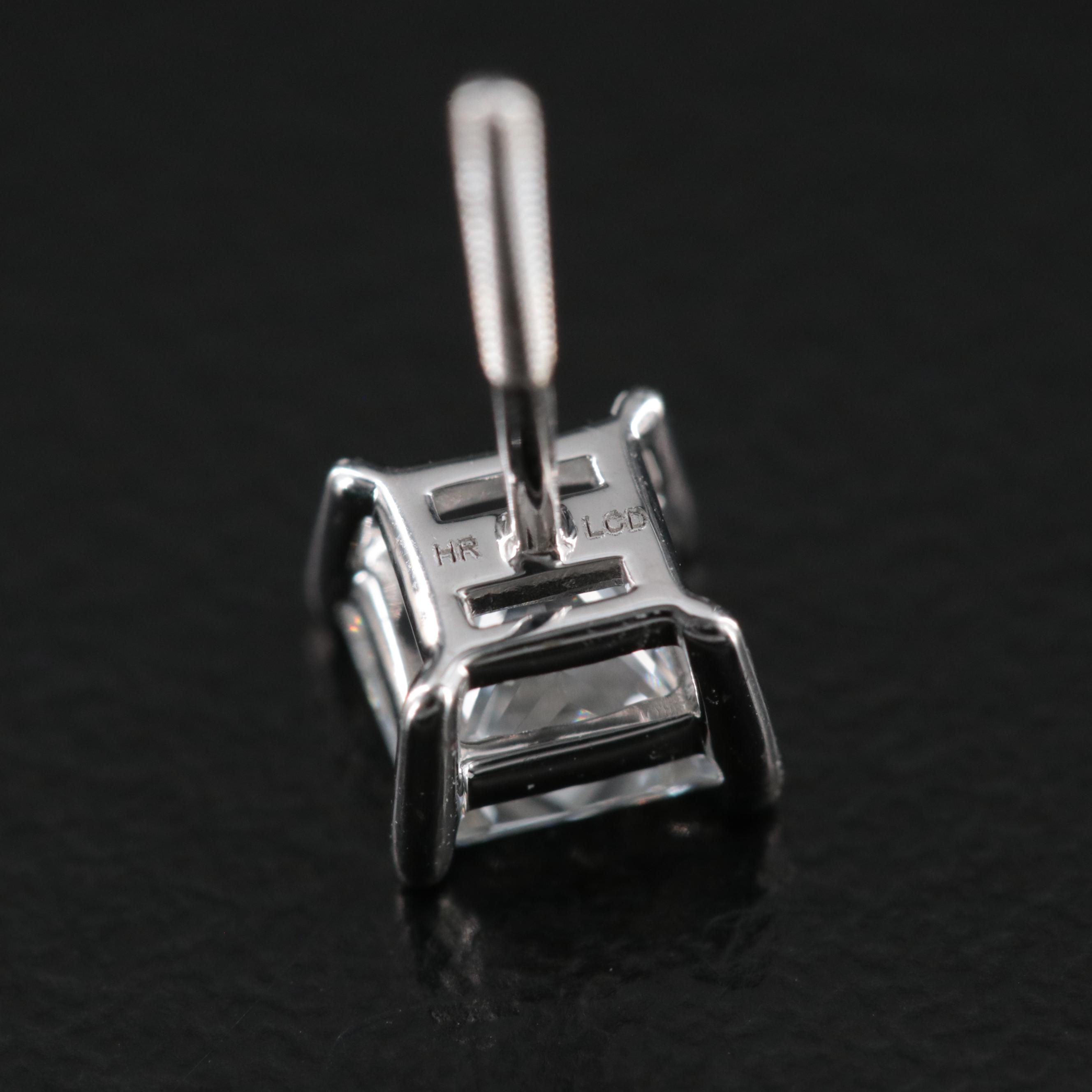 14K 1.02 CTW Lab Grown Diamond Stud Earrings