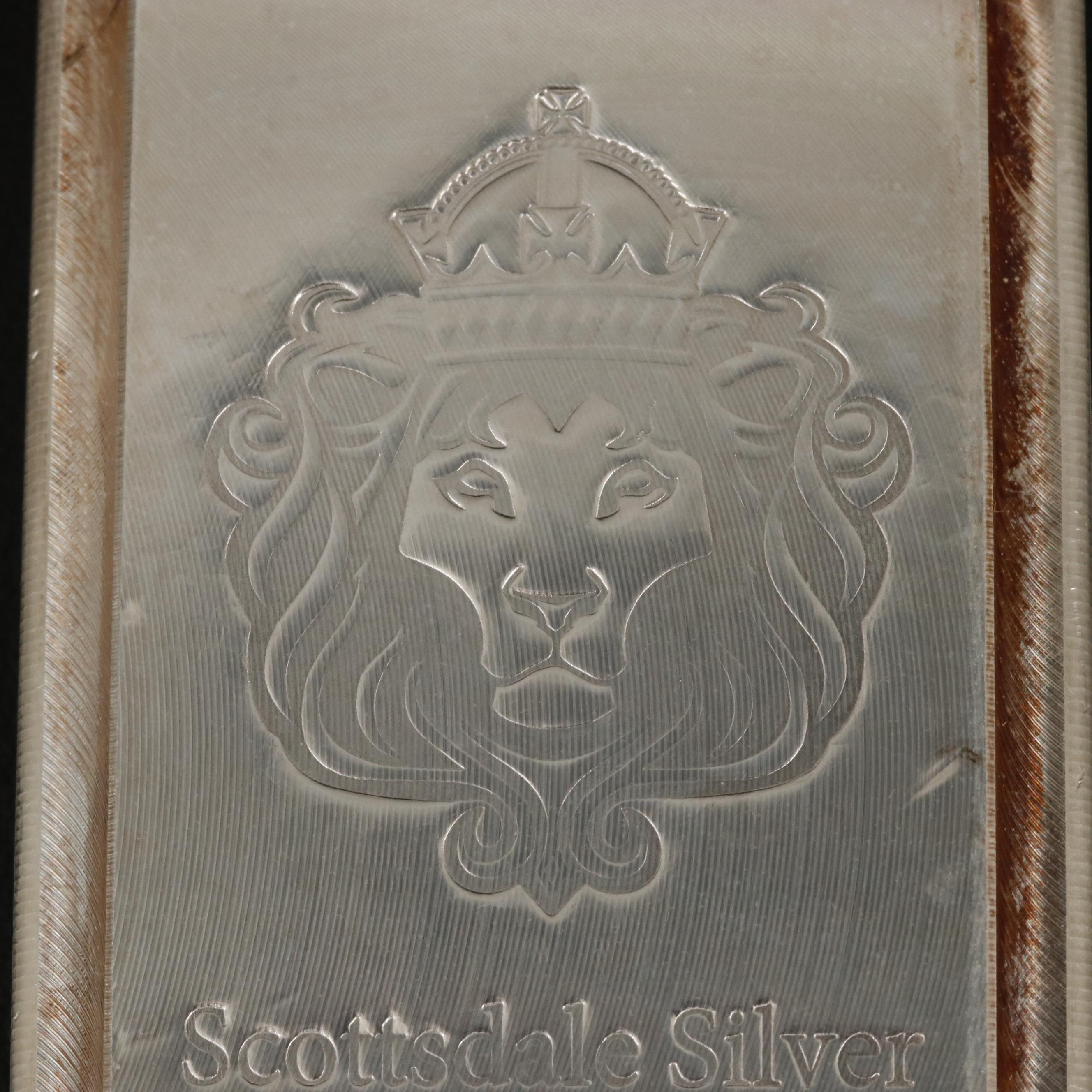 Ten Ounce "Scottsdale Silver" .999 Silver Bar