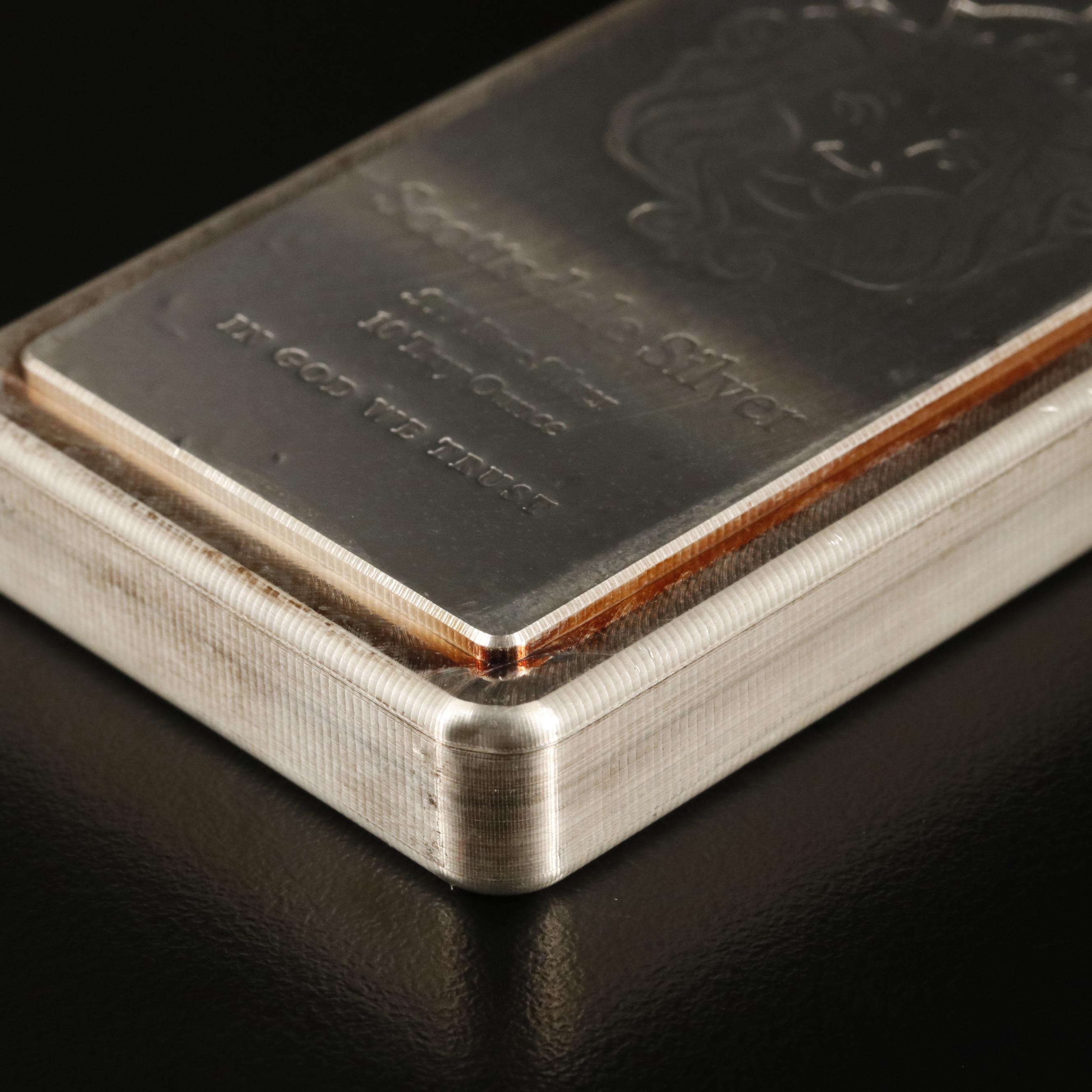 Ten Ounce "Scottsdale Silver" .999 Silver Bar