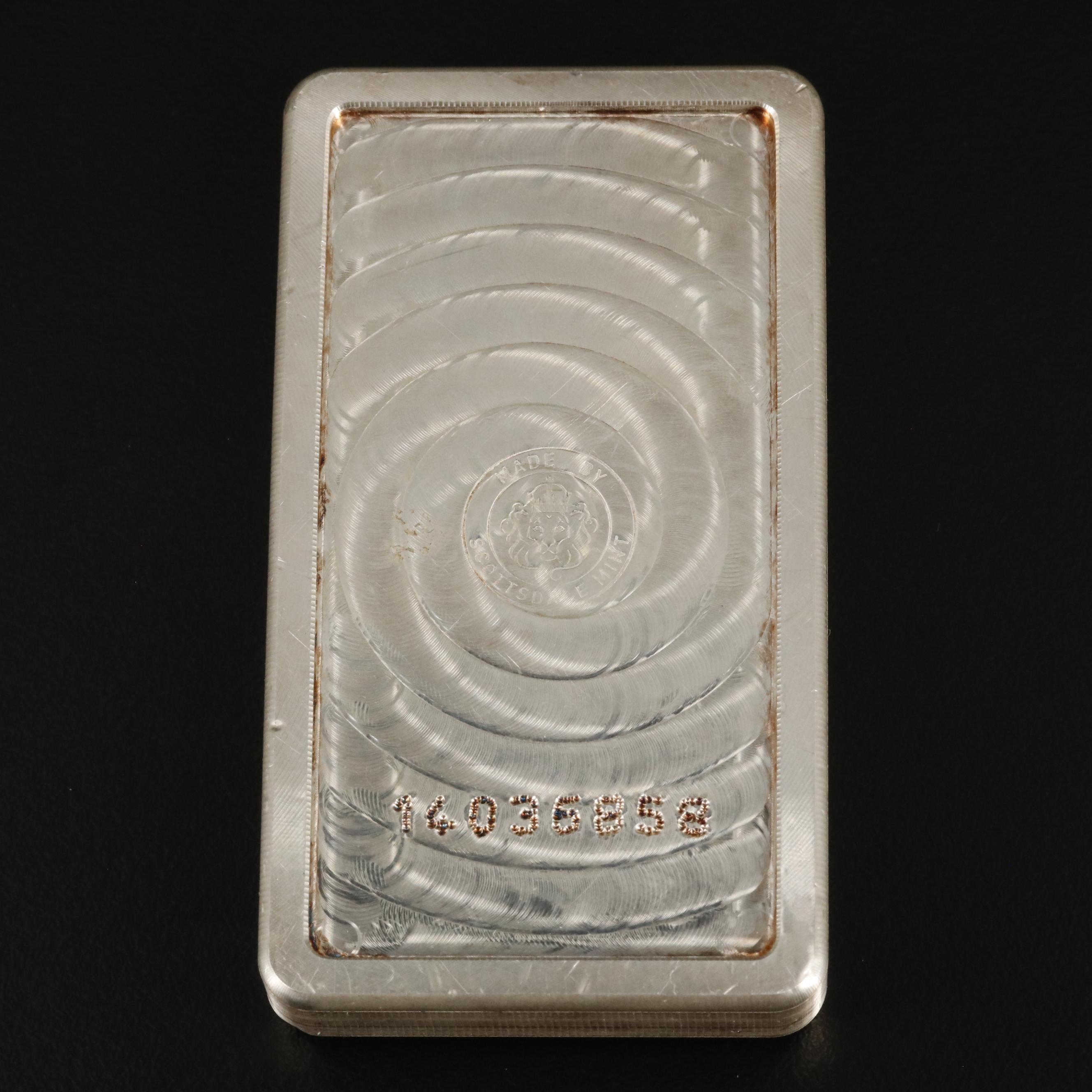 Ten Ounce "Scottsdale Silver" .999 Silver Bar
