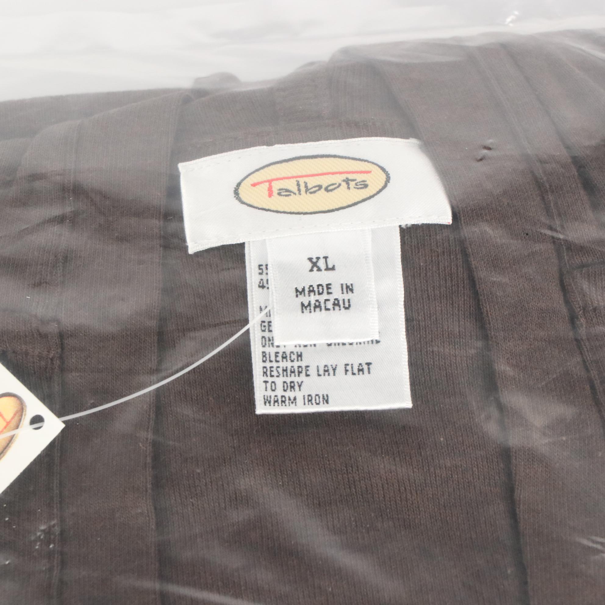 Talbots Cotton Blend Knit Tunics, NWT