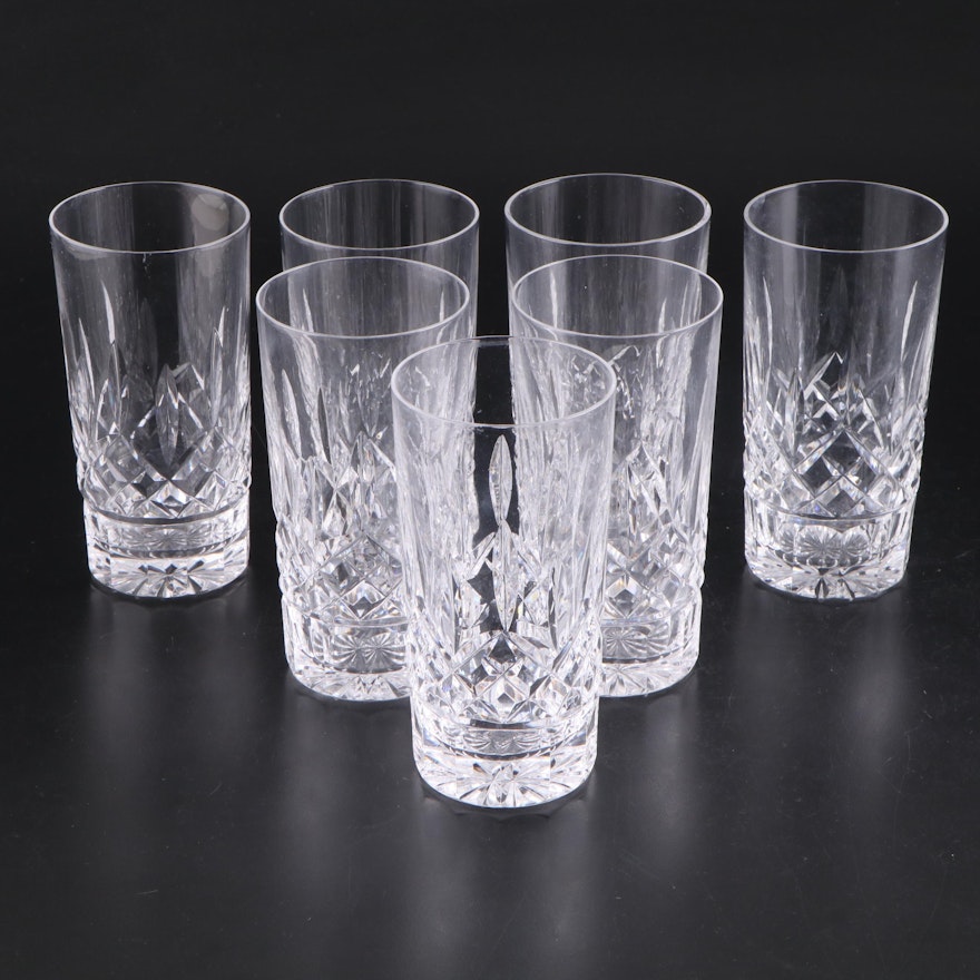 Waterford "Lismore" Crystal Highball Glasses