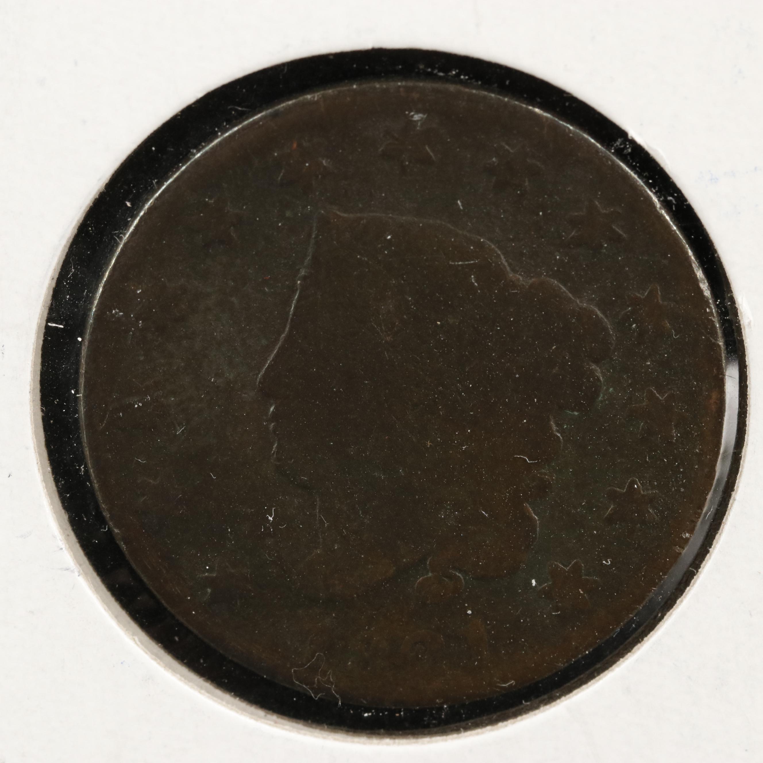 Collection of Forty Different U.S. Large Cents from 1816-1856