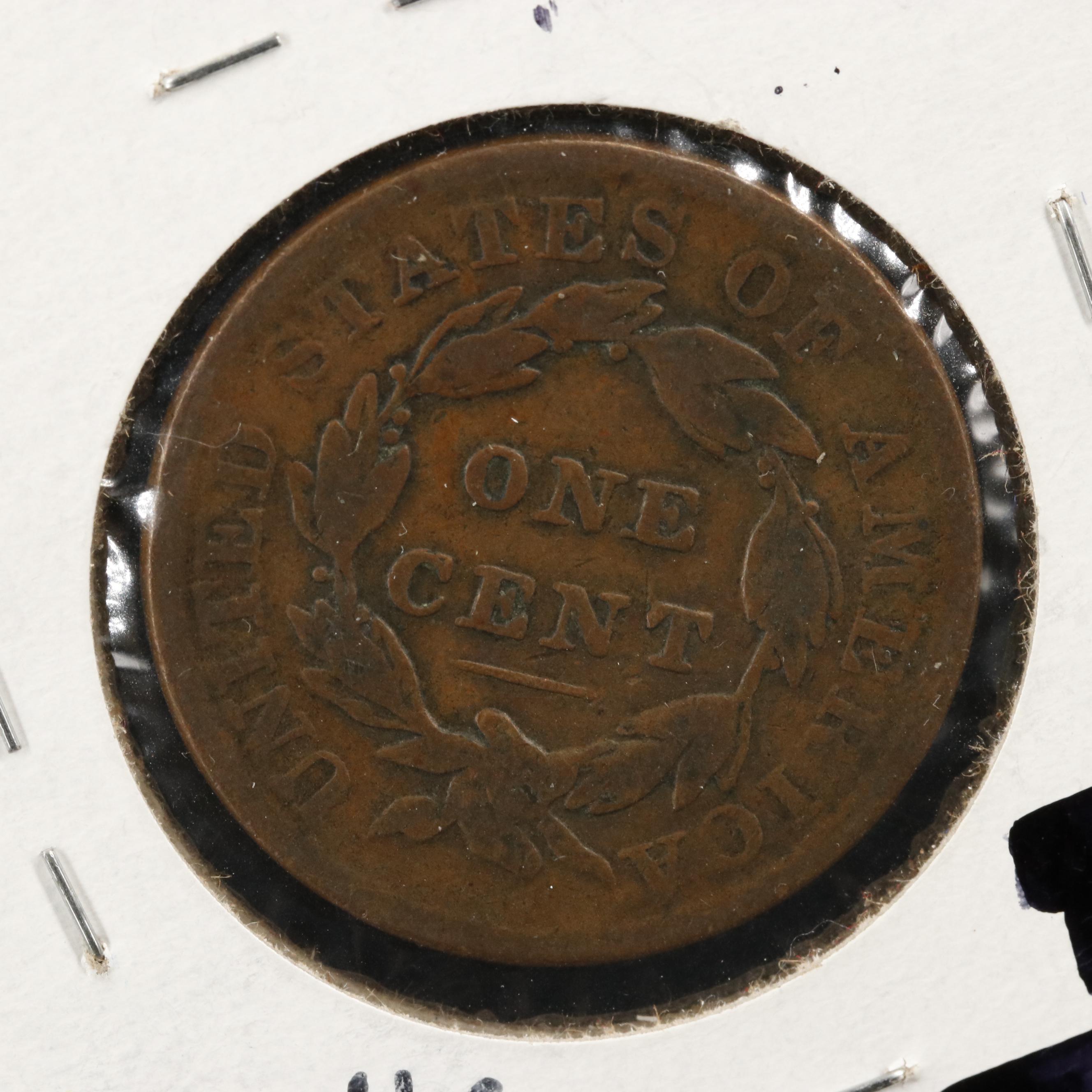 Collection of Forty Different U.S. Large Cents from 1816-1856