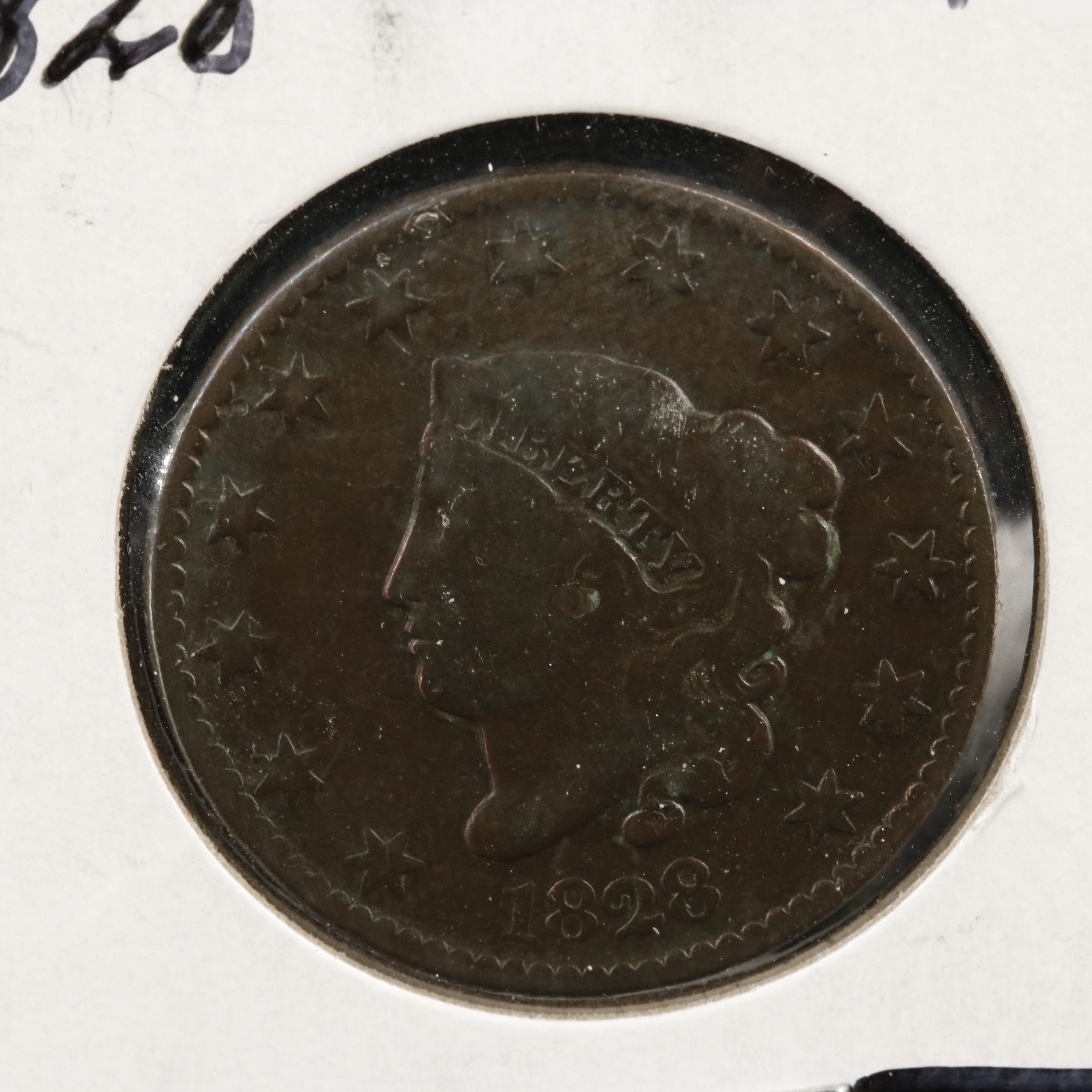 Collection of Forty Different U.S. Large Cents from 1816-1856