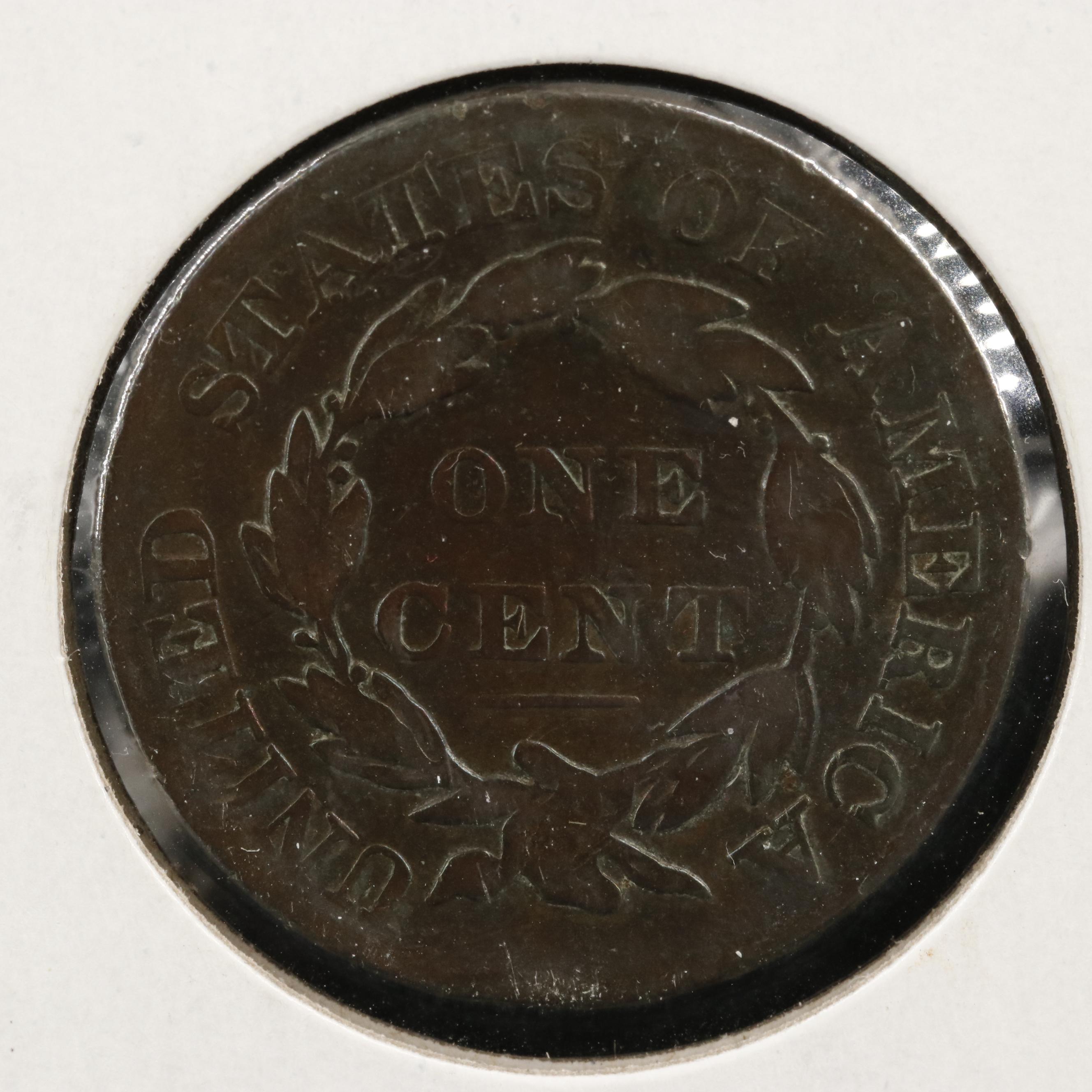 Collection of Forty Different U.S. Large Cents from 1816-1856