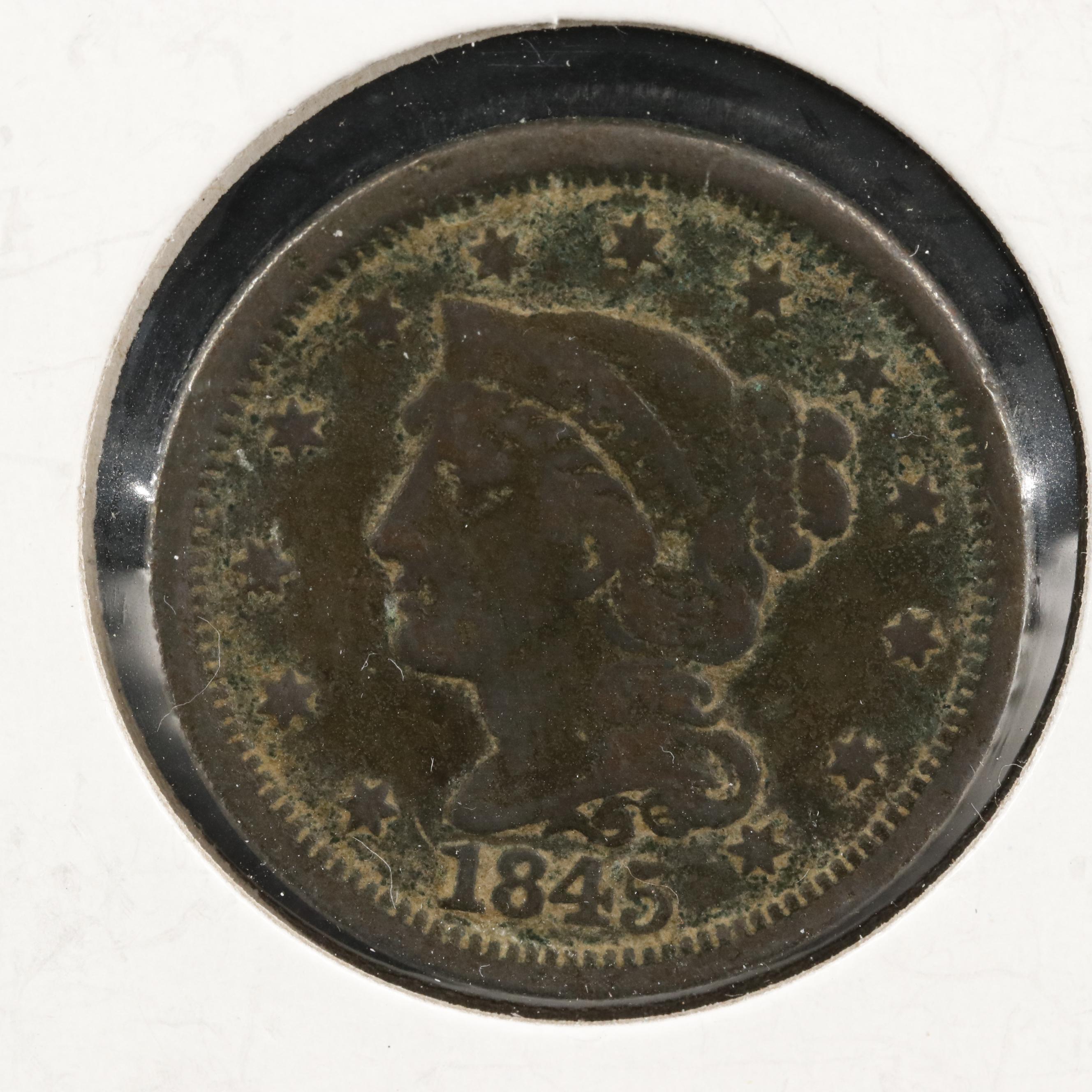 Collection of Forty Different U.S. Large Cents from 1816-1856