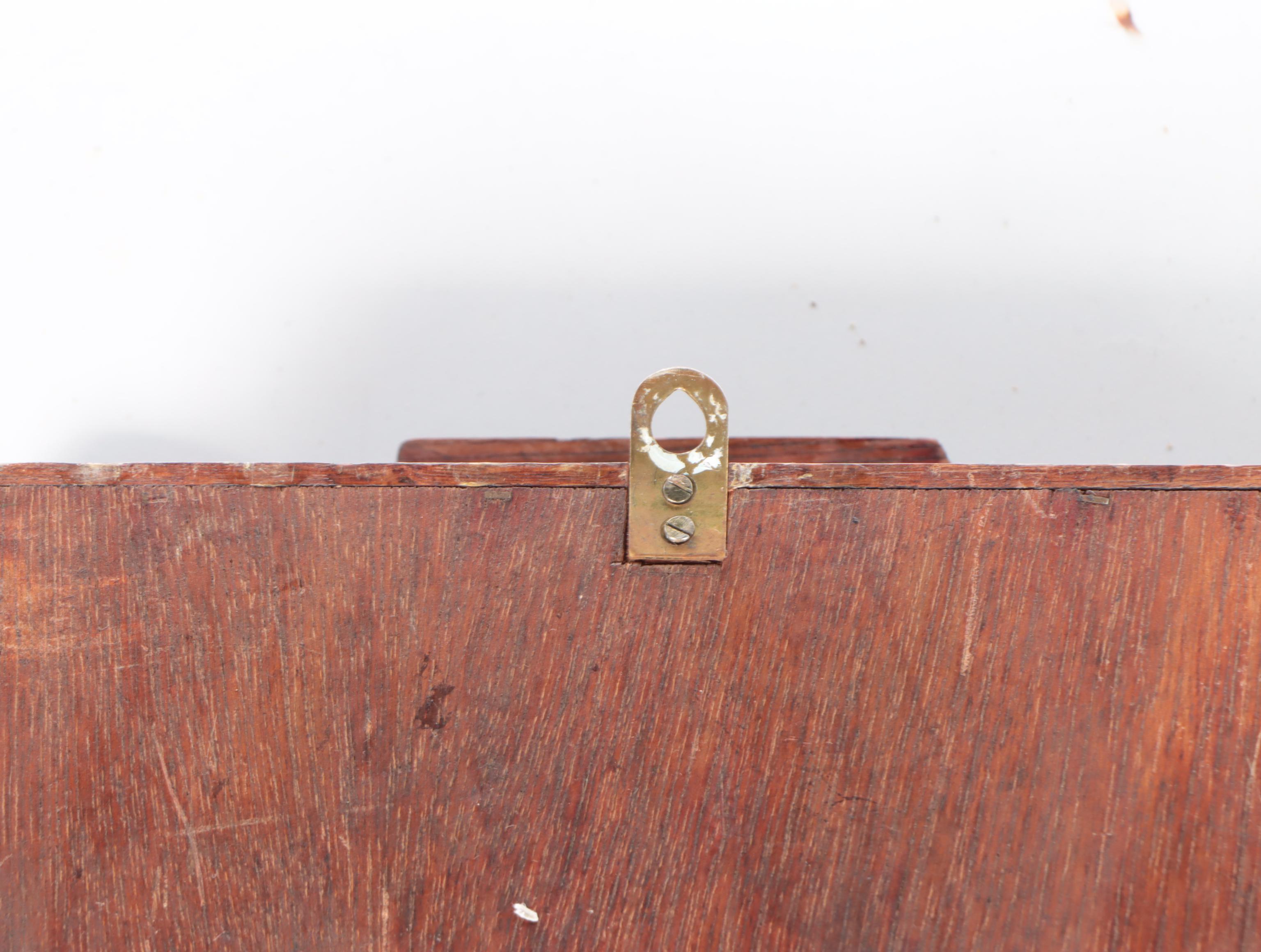 Eastlake Style Walnut Wall Clock