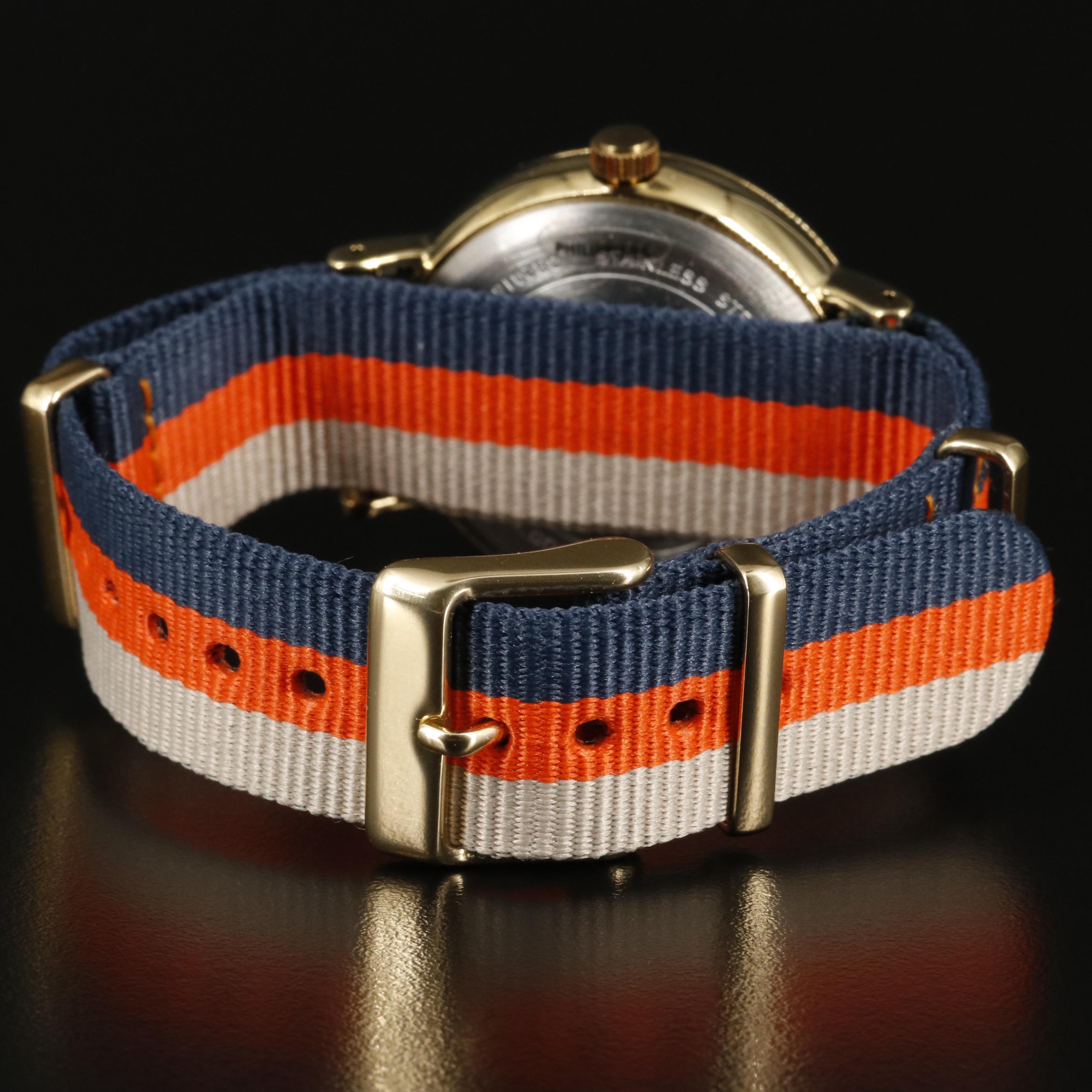 Timex Fairfield 37 mm Gold-Tone Quartz Watch