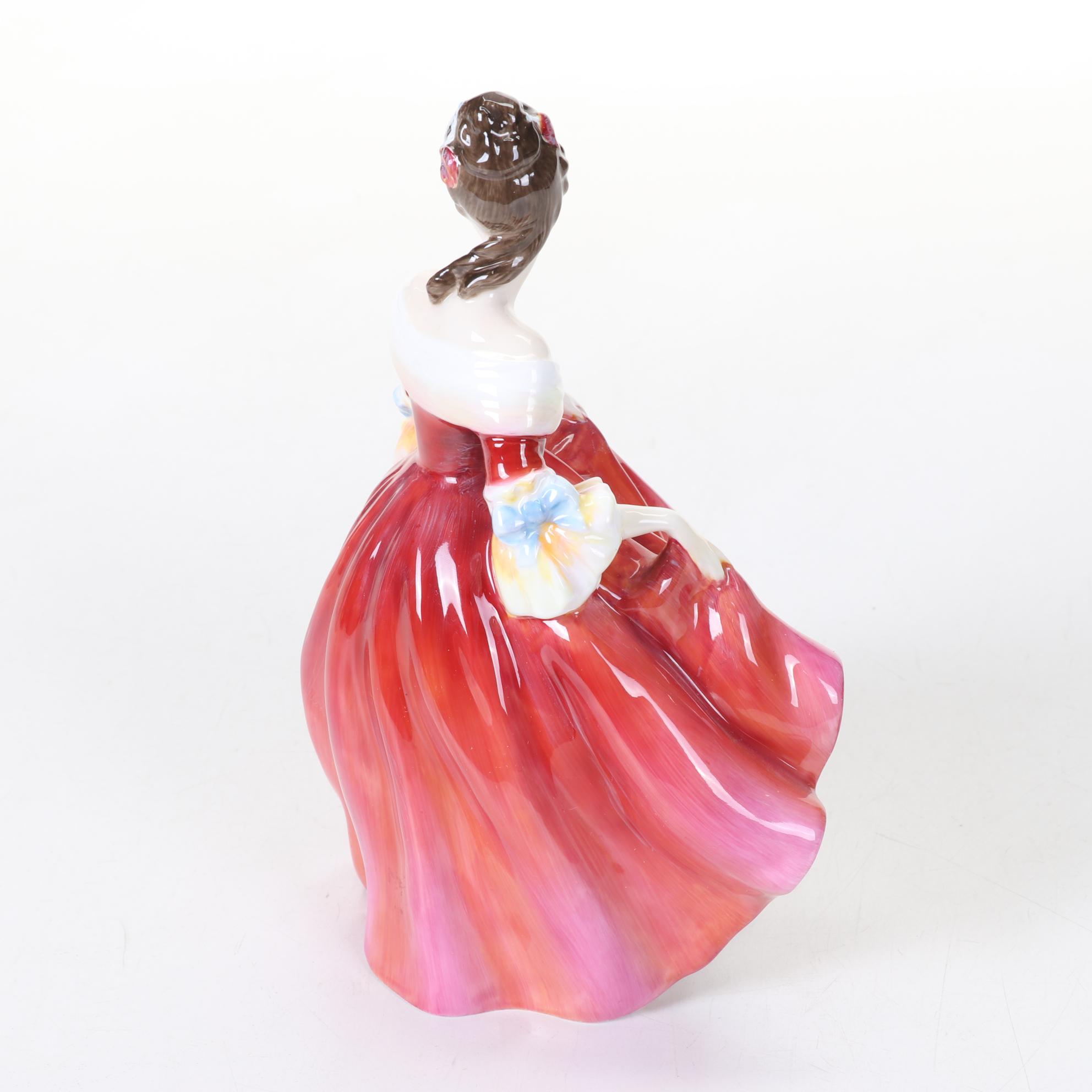 Royal Doulton "Southern Belle," "Top o' the Hill" and "Leading Lady" Figurines