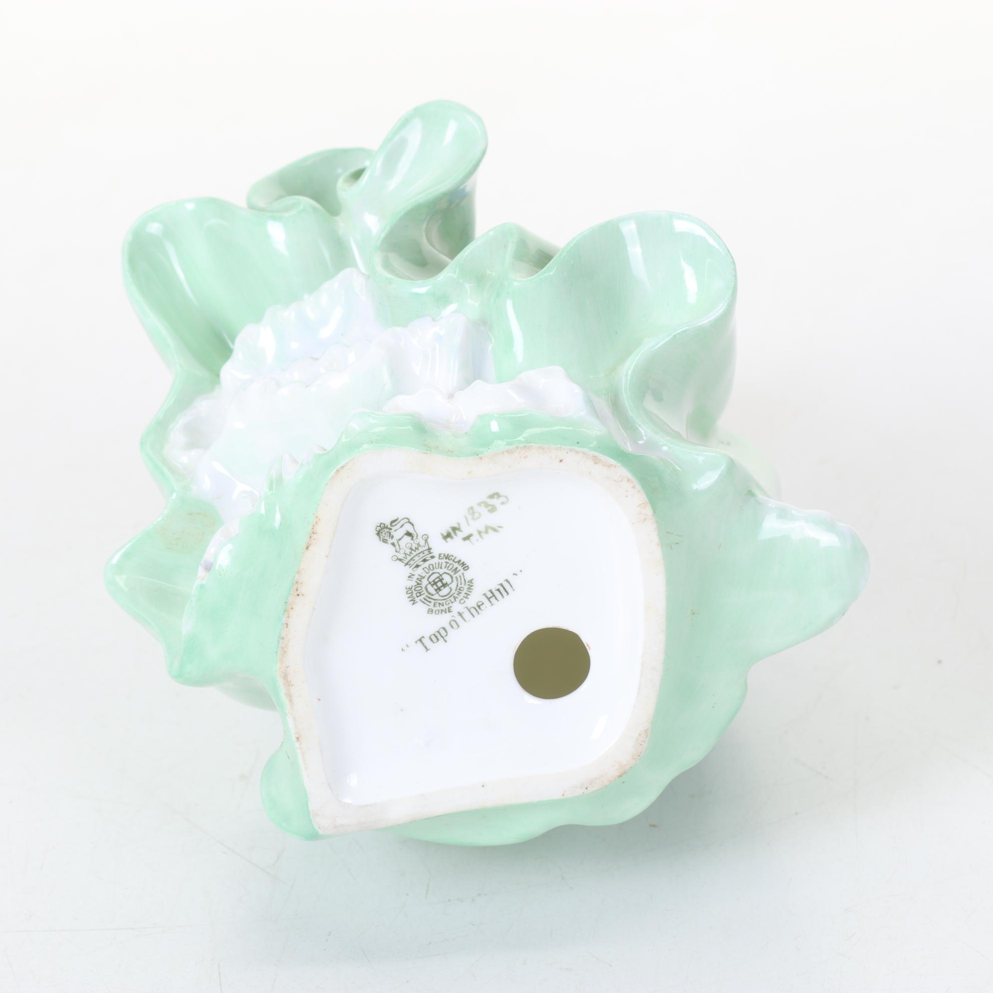 Royal Doulton "Southern Belle," "Top o' the Hill" and "Leading Lady" Figurines