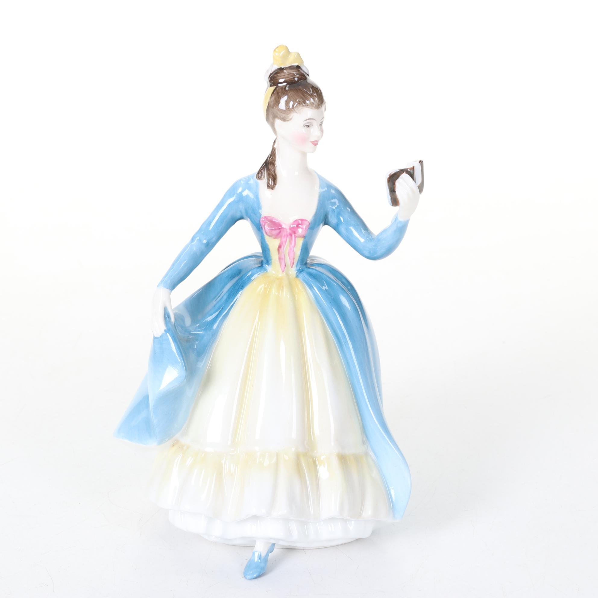 Royal Doulton "Southern Belle," "Top o' the Hill" and "Leading Lady" Figurines