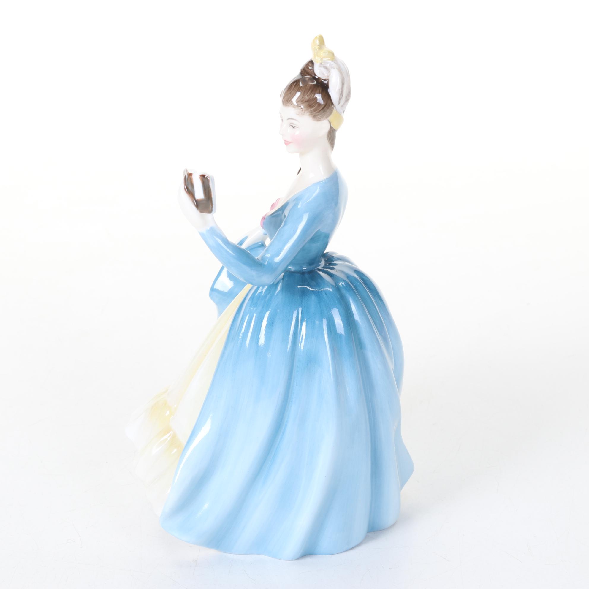 Royal Doulton "Southern Belle," "Top o' the Hill" and "Leading Lady" Figurines