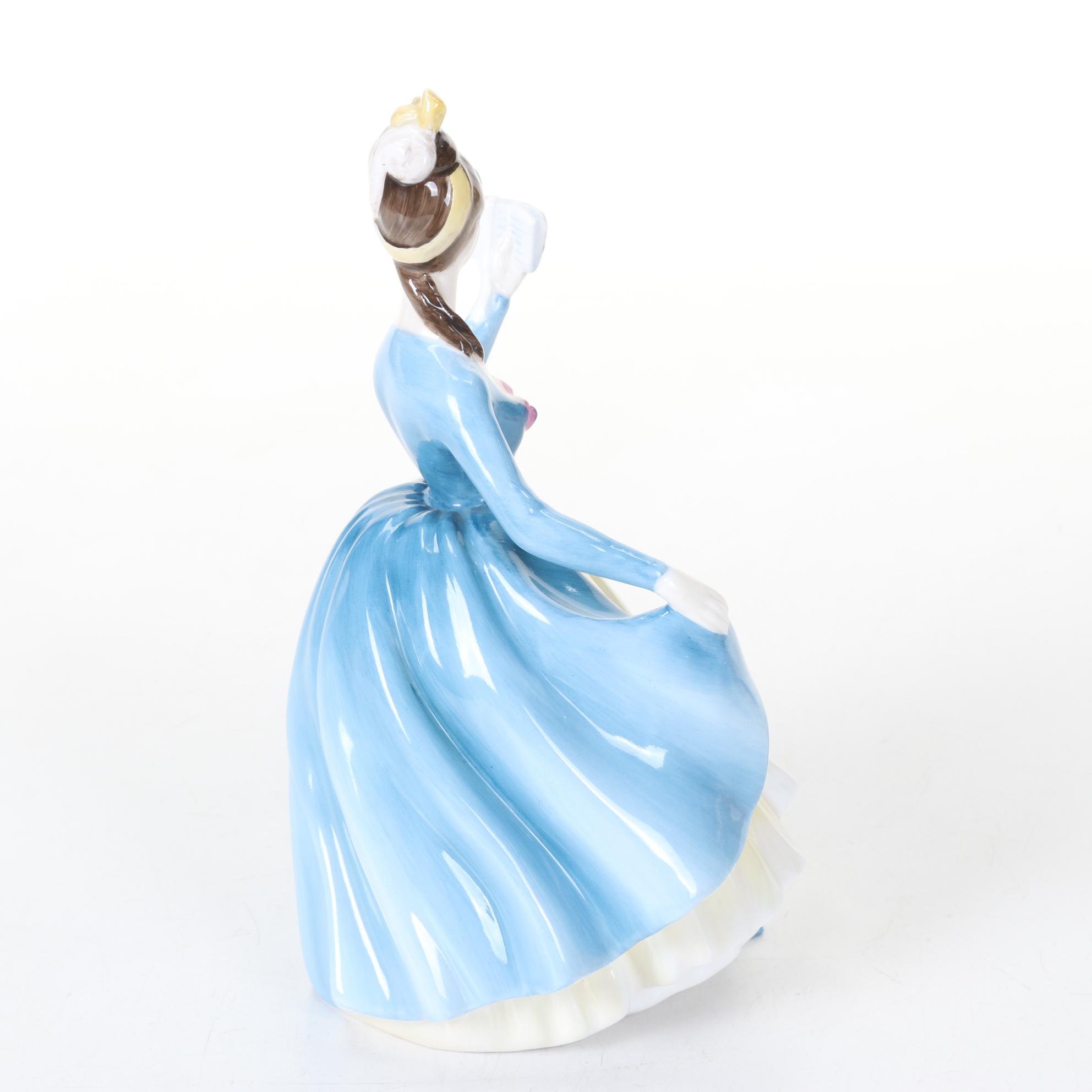 Royal Doulton "Southern Belle," "Top o' the Hill" and "Leading Lady" Figurines