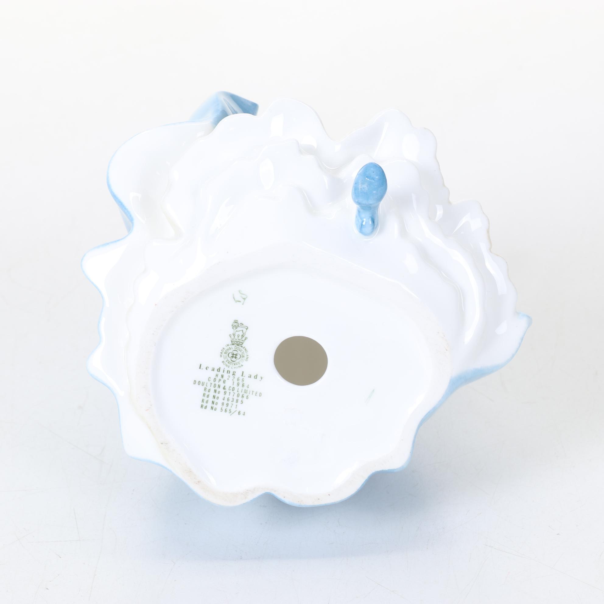 Royal Doulton "Southern Belle," "Top o' the Hill" and "Leading Lady" Figurines