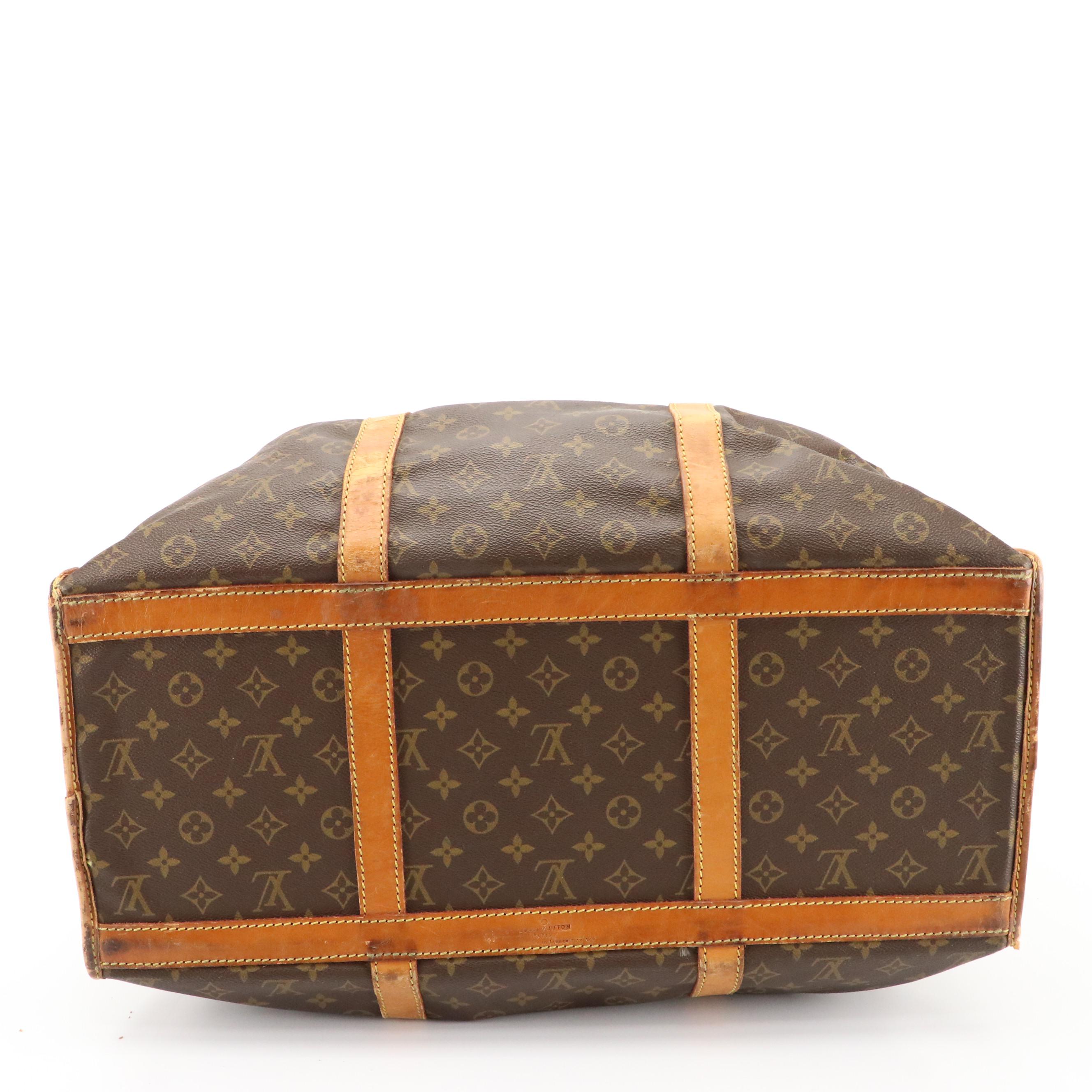 Louis Vuitton Sac Chasseur 55 in Monogram Canvas and Vachetta Leather